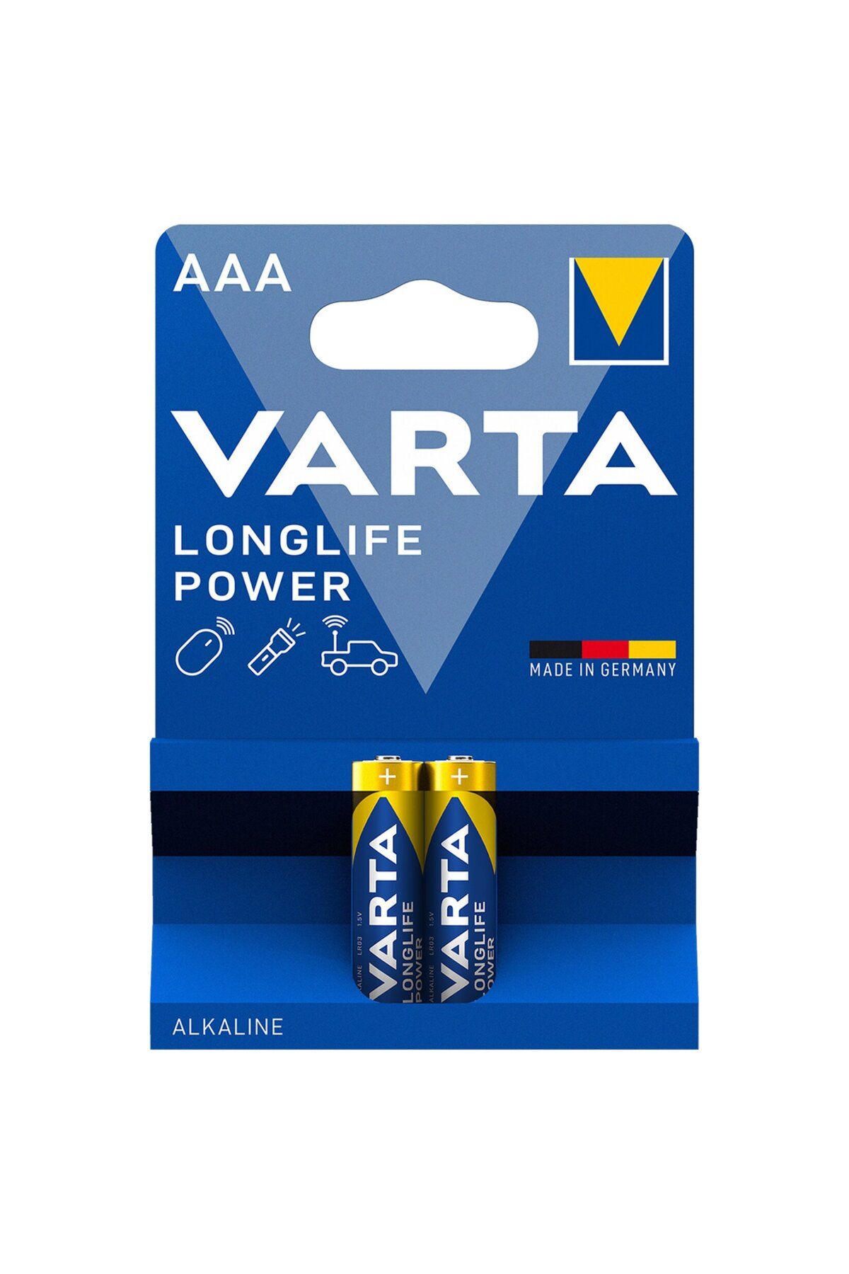 Varta Longlife Power AAA İnce Kalem Pil 2'li Paket (Alkalin)