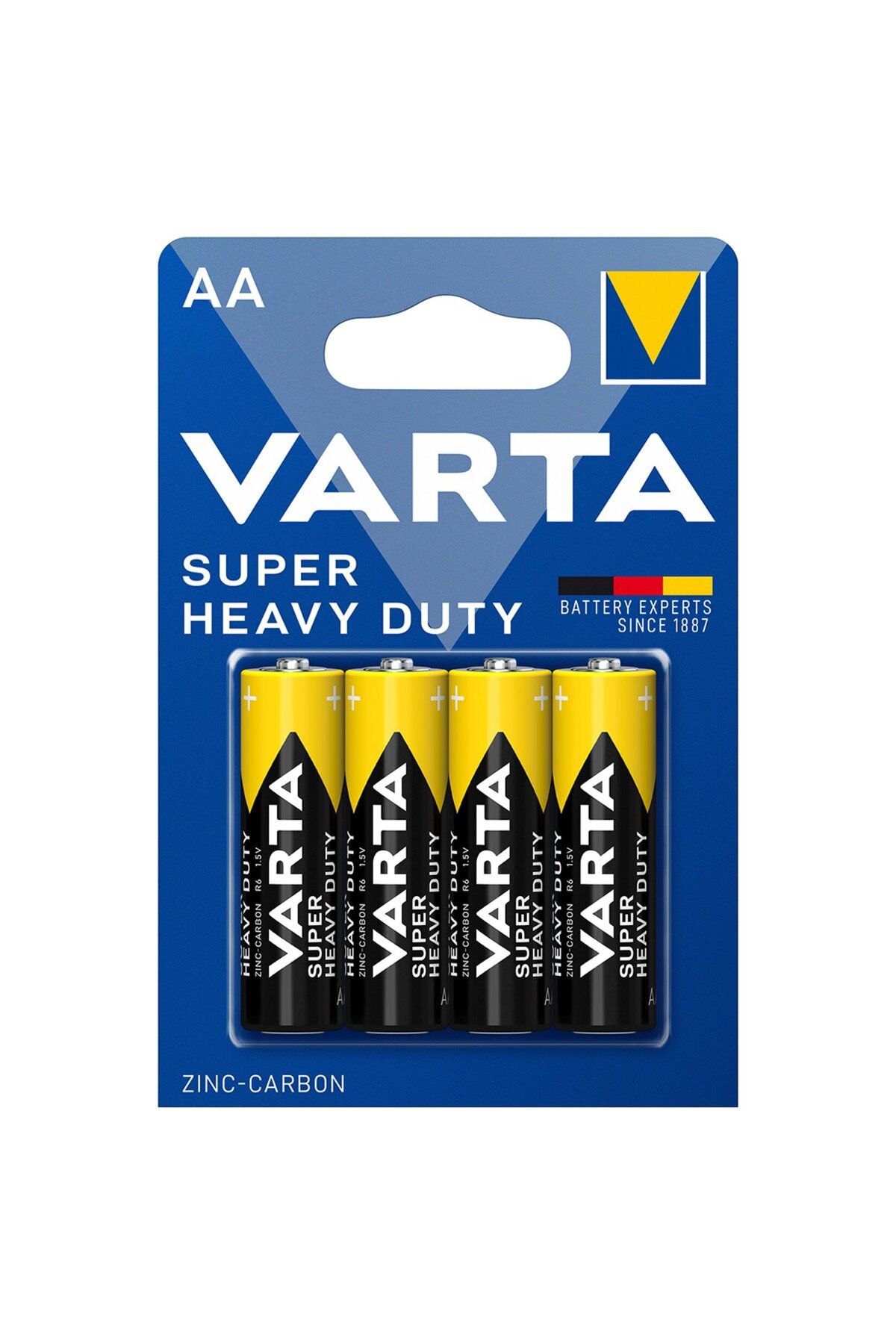 Varta Super Heavy Duty AA Kalem Pil 4'lü Paket (Çinko)