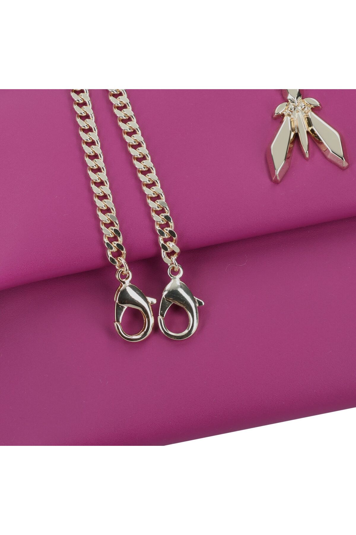 Patrizia Pepe-Clutch Tasche Leder 27.5 Cm 4