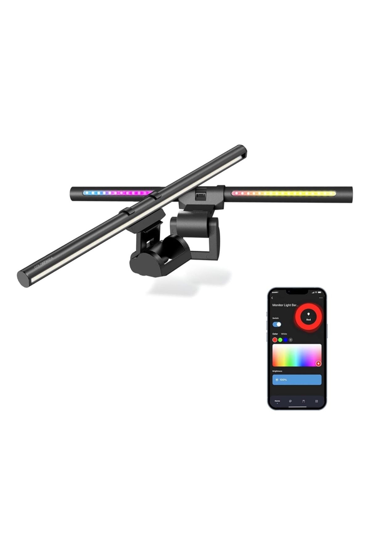Choice-Tuya Smart Rgb Monitor Light Bar/desk Lamp: Led Dual Light Source, Tuya App,anti-glare Lamp, Touc... 7