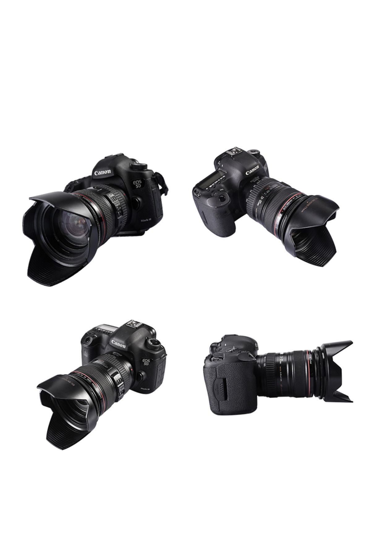 HONGDAK-55mm 52mm 55mm 58mm 62mm 72mm 82mm Screwed Flower Petal Lens Hood Lens Hood for Canon Nikon Sony Oly 2