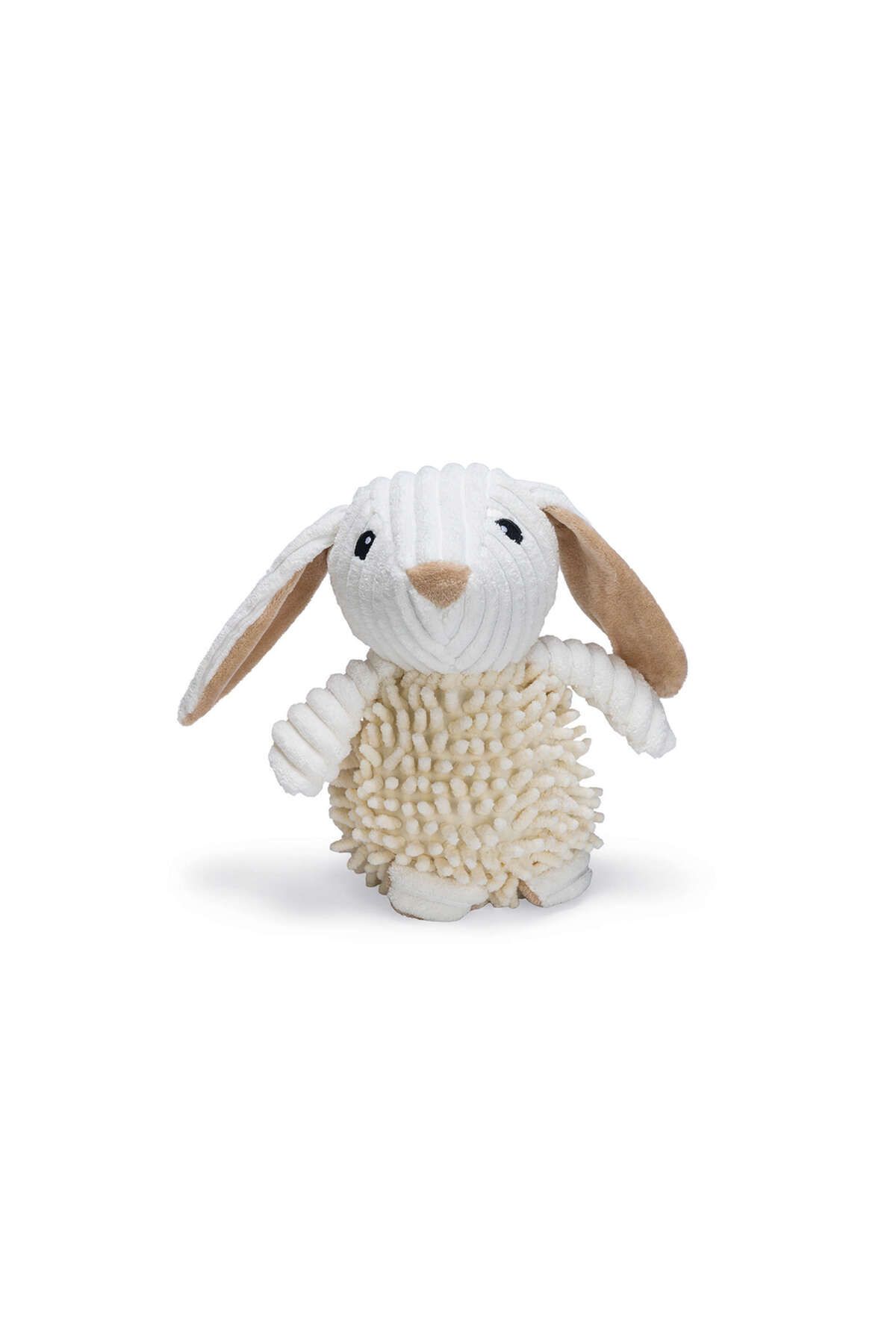Beeztees Köpek Oyuncağı, Tavşan, Peluş, Beyaz, 24x14x12cm BSTMY