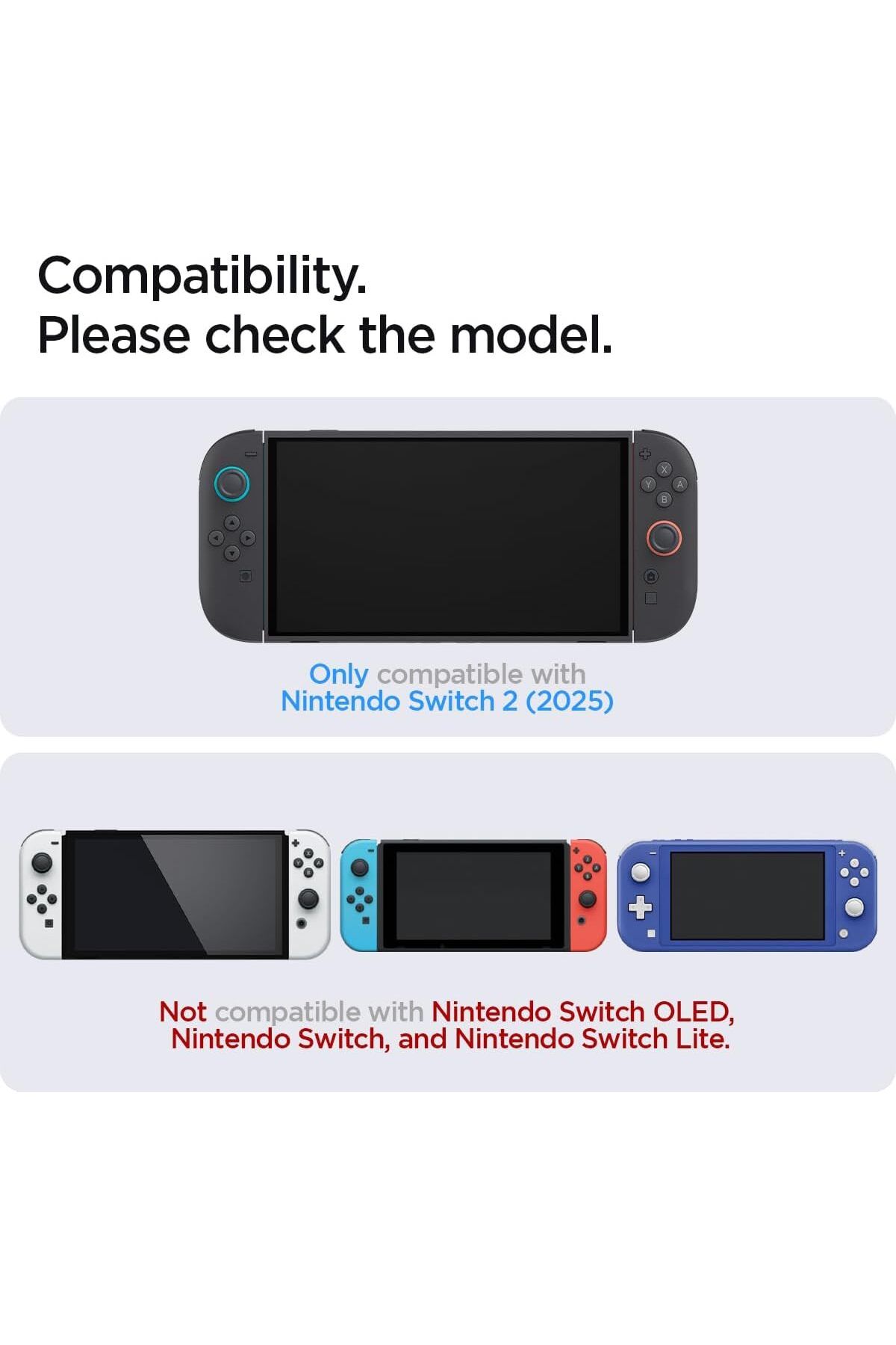 Spigen-واقي شاشة GLAStR EZ FIT لجهاز Nintendo Switch 2 (2025) مصنوع من الزجاج المقوى الفاخر - عبوة من قطعتين 2