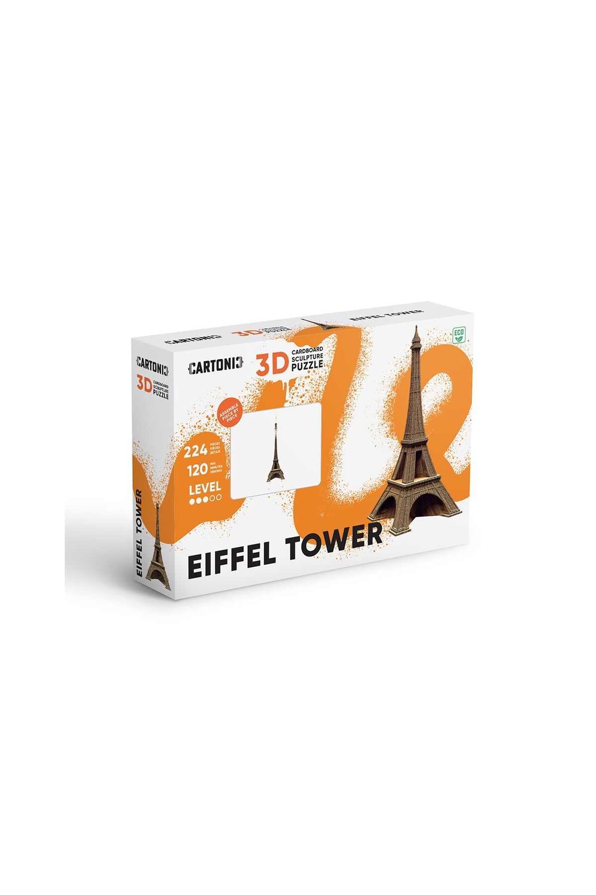 ROKR-3D Puzzle, EIFFEL TOWER, Cardboard, 224 pieces 10