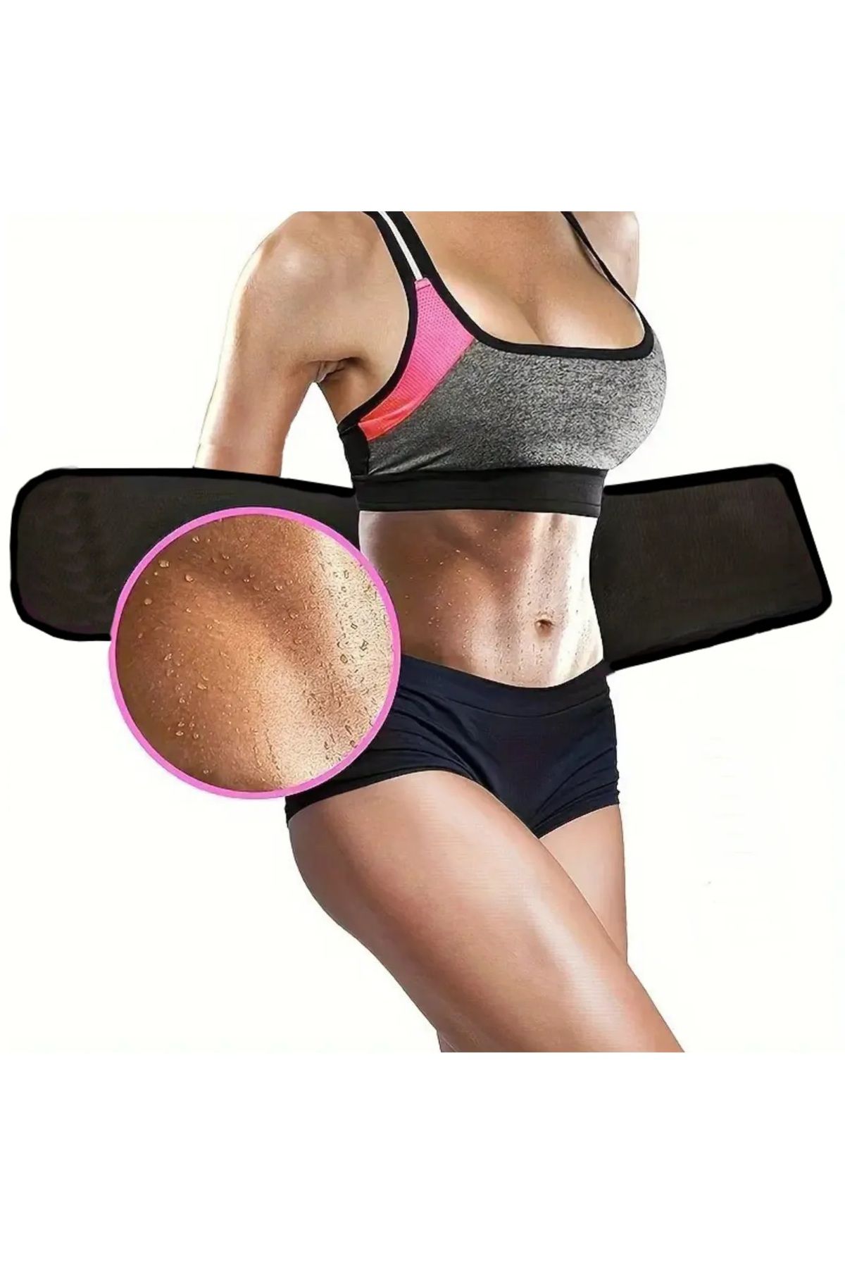 ogonline Terleme Kemeri Unisex Termal Korse Bel Göbek Korse