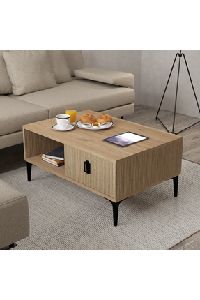 Evmo Home 2004 Sare Orta Sehpa Yunus - Sepet Kapaklı