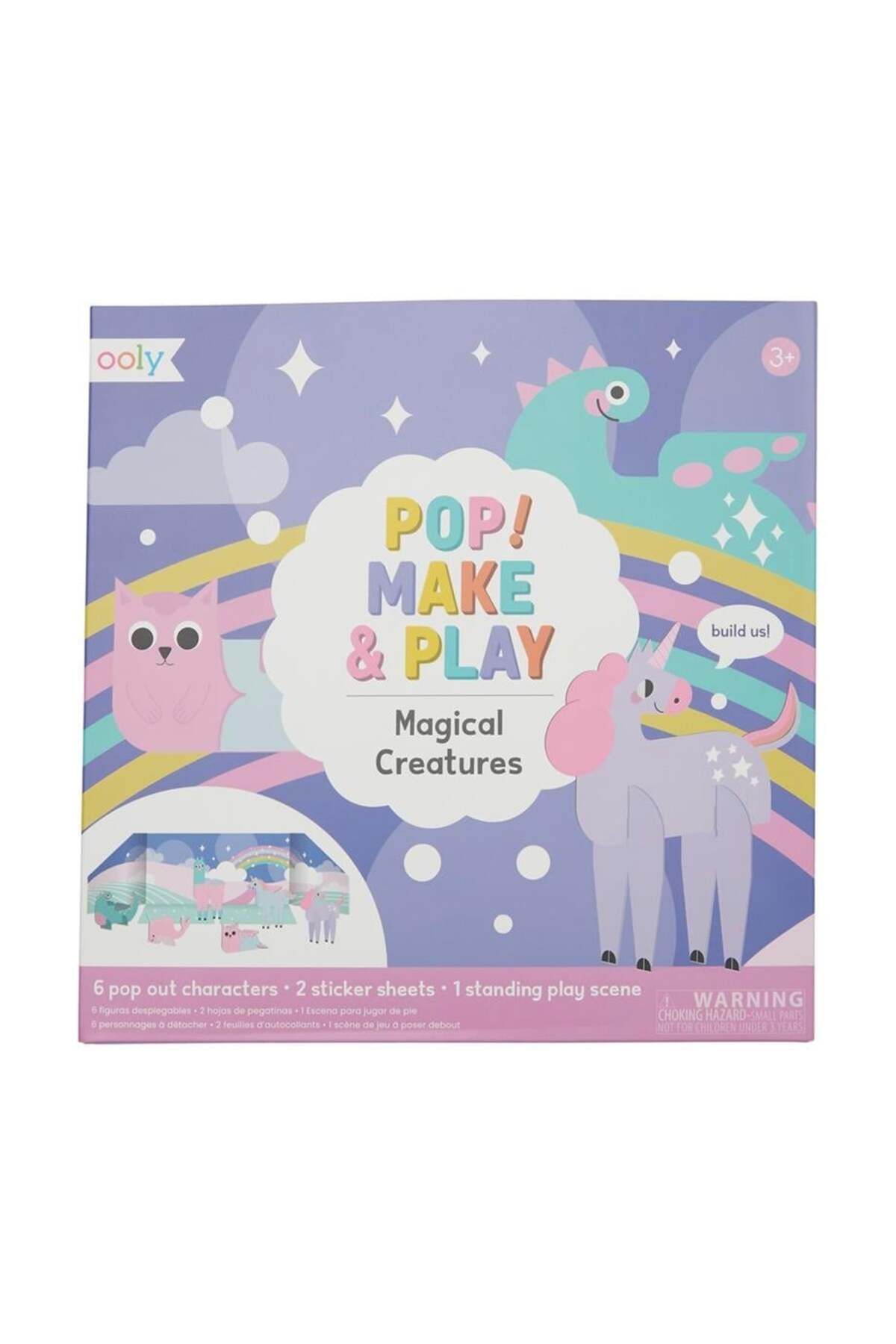 Ooly Pop! Make& Play Açılabilir Oyun Seti - Magical Creatures