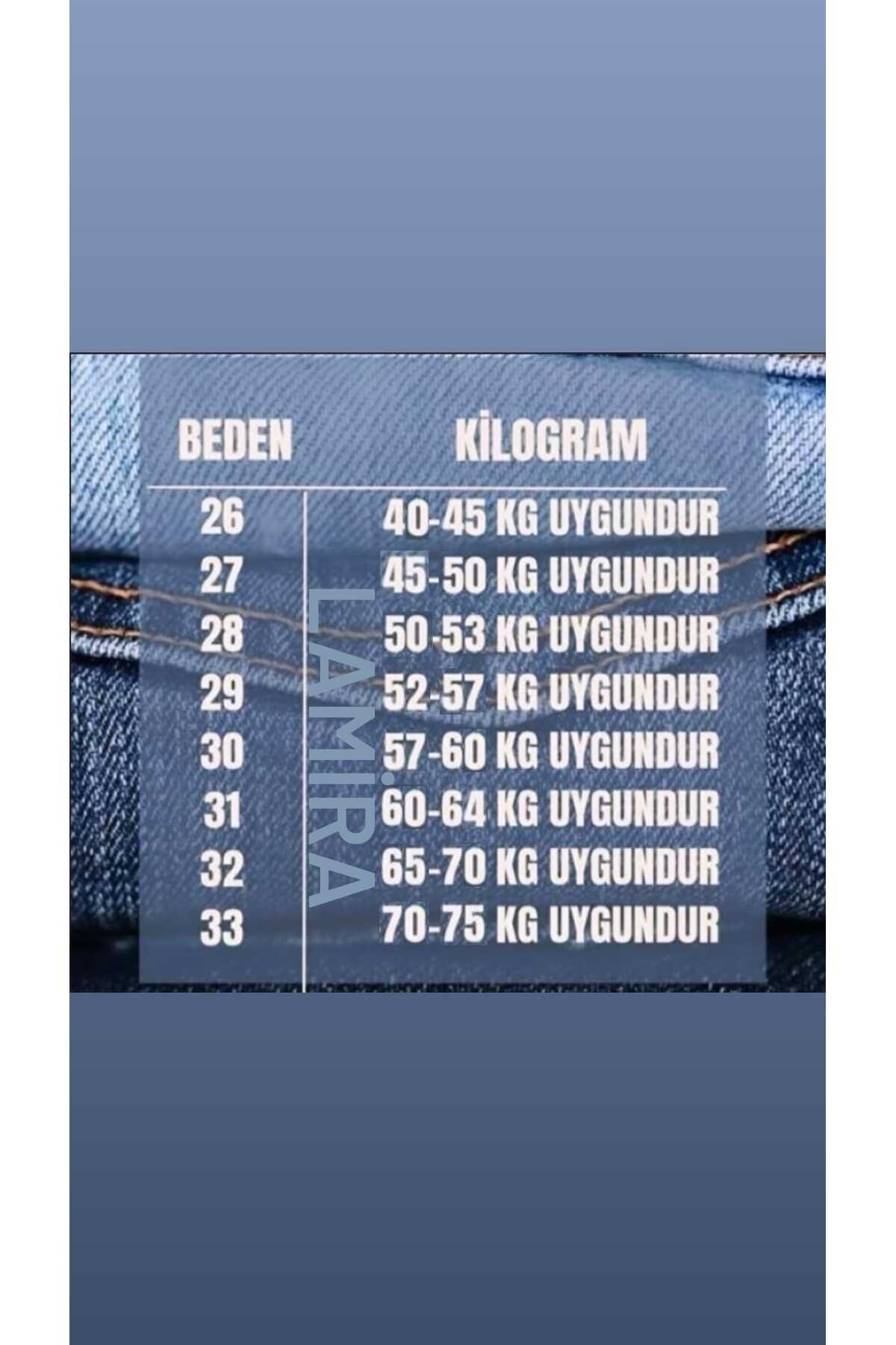 Shield Life  BEYAZ MOM SÜPER YÜKSEK BEL KADIN PANTOLON - Görsel 3