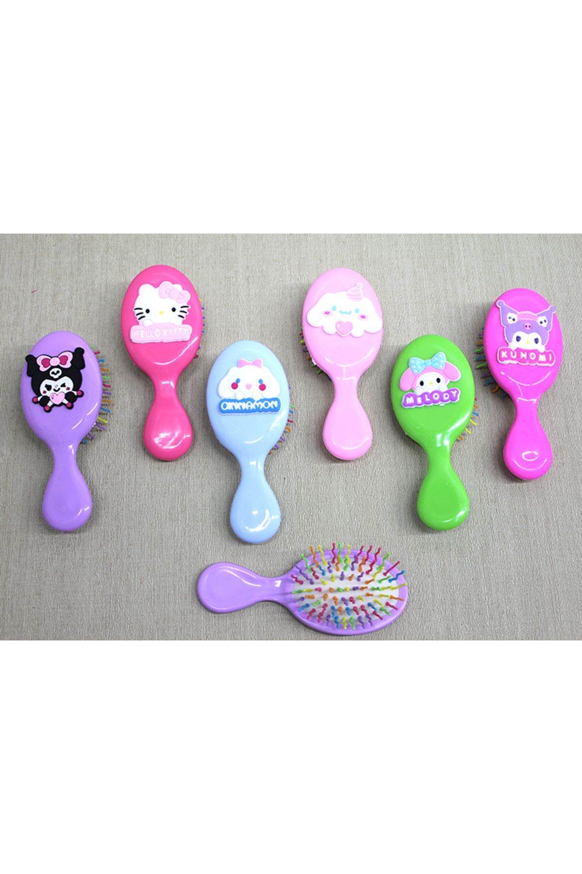 STARSTUFFS by BYA Kuromi, Hello Kitty, Cinnamon, My Melody Saç Tarağı