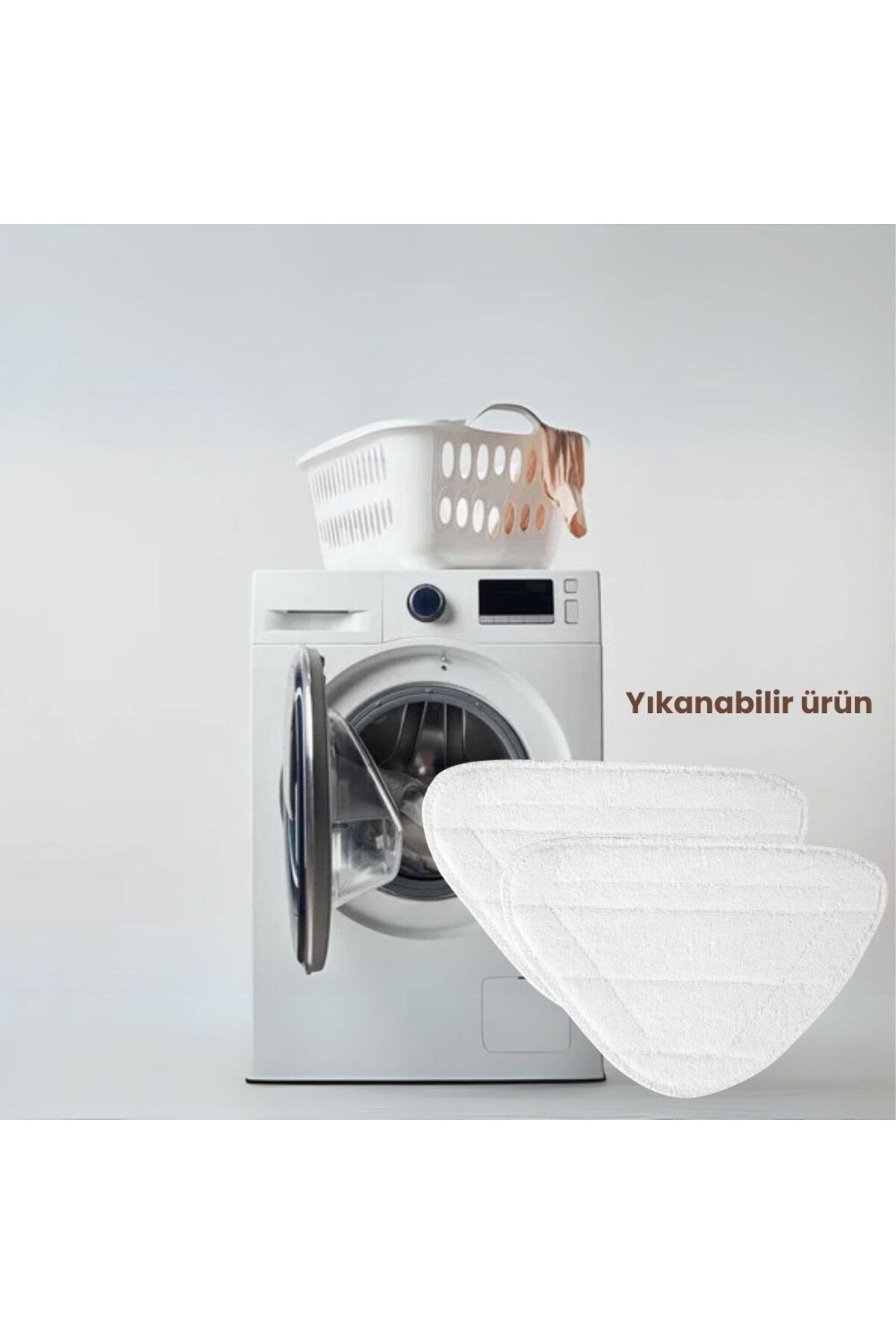 Supervac Kiwi KSC 4215 Buharlı Temizleyici ile Uyumlu Mop Bezi 2