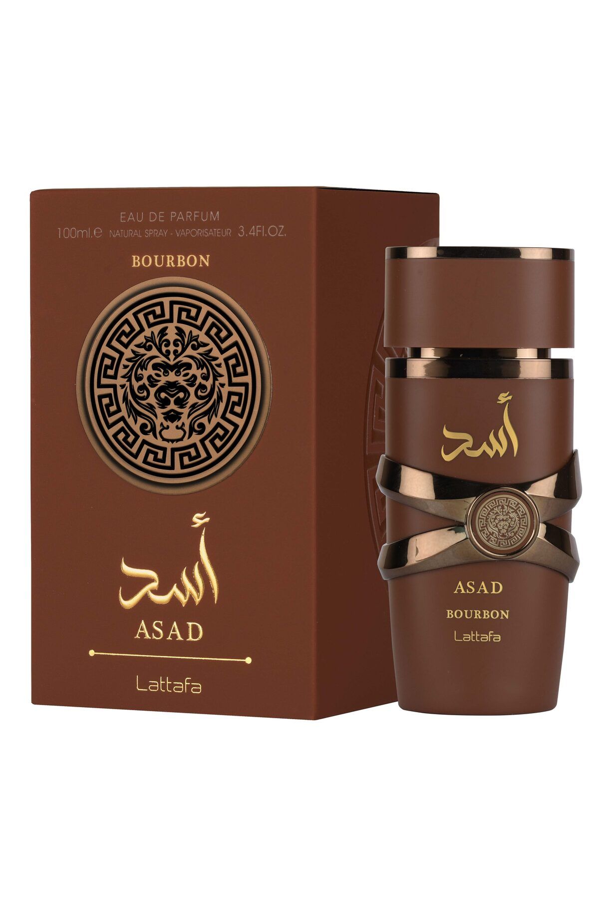 lattafa-Lattafa Asad Bourbon Eau De Perfume 100ml 2