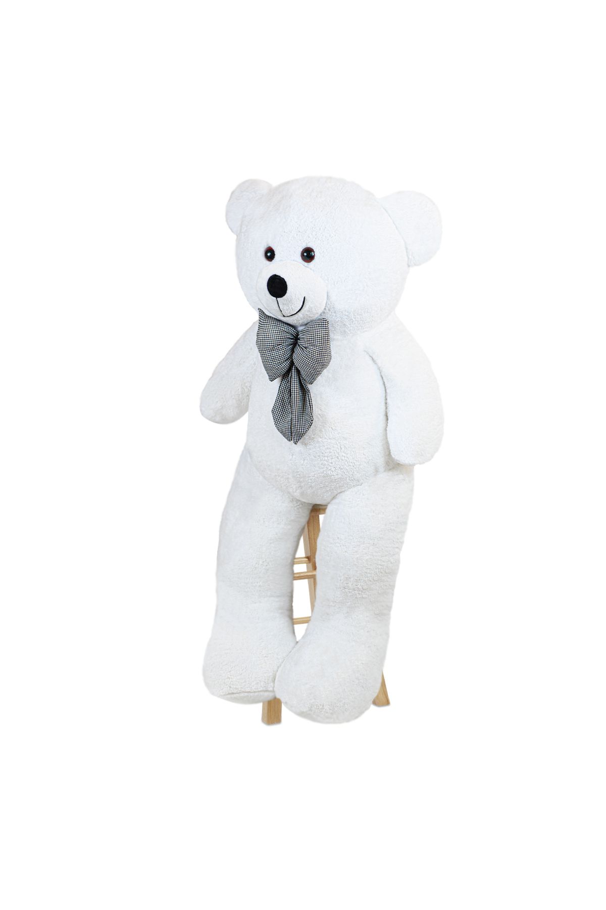 Özgüner Oyuncak-140 Big Teddy Bear with Bow Tie (100% Local) 3