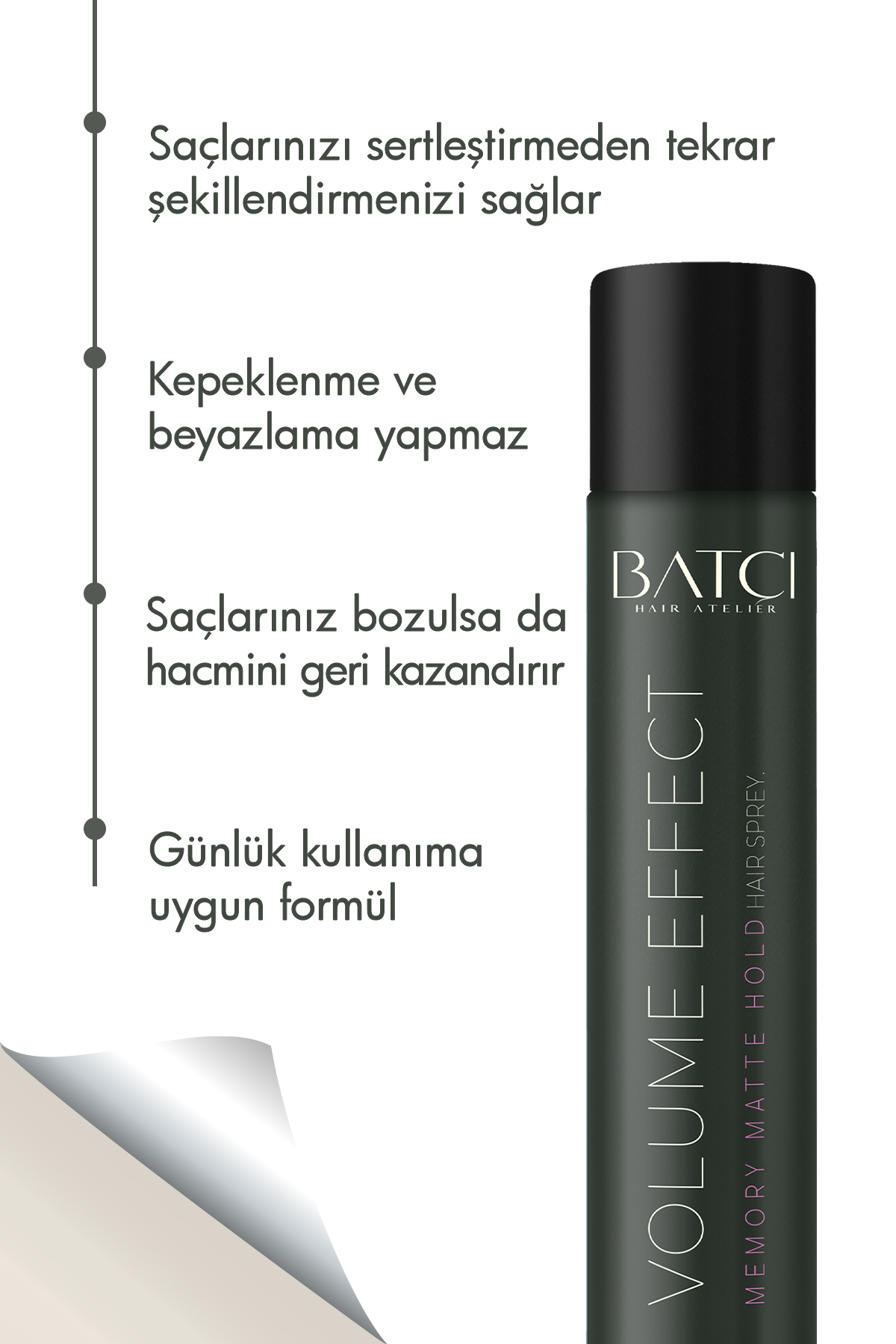 Memory Matte Hold Esnek Tutuşlu Saç Spreyi 400 ML | Doğal Görünüm, Ağırlaştırmaz, Uzun Süre Kalıcı — 8684808759135 — تصویر 6 از 6