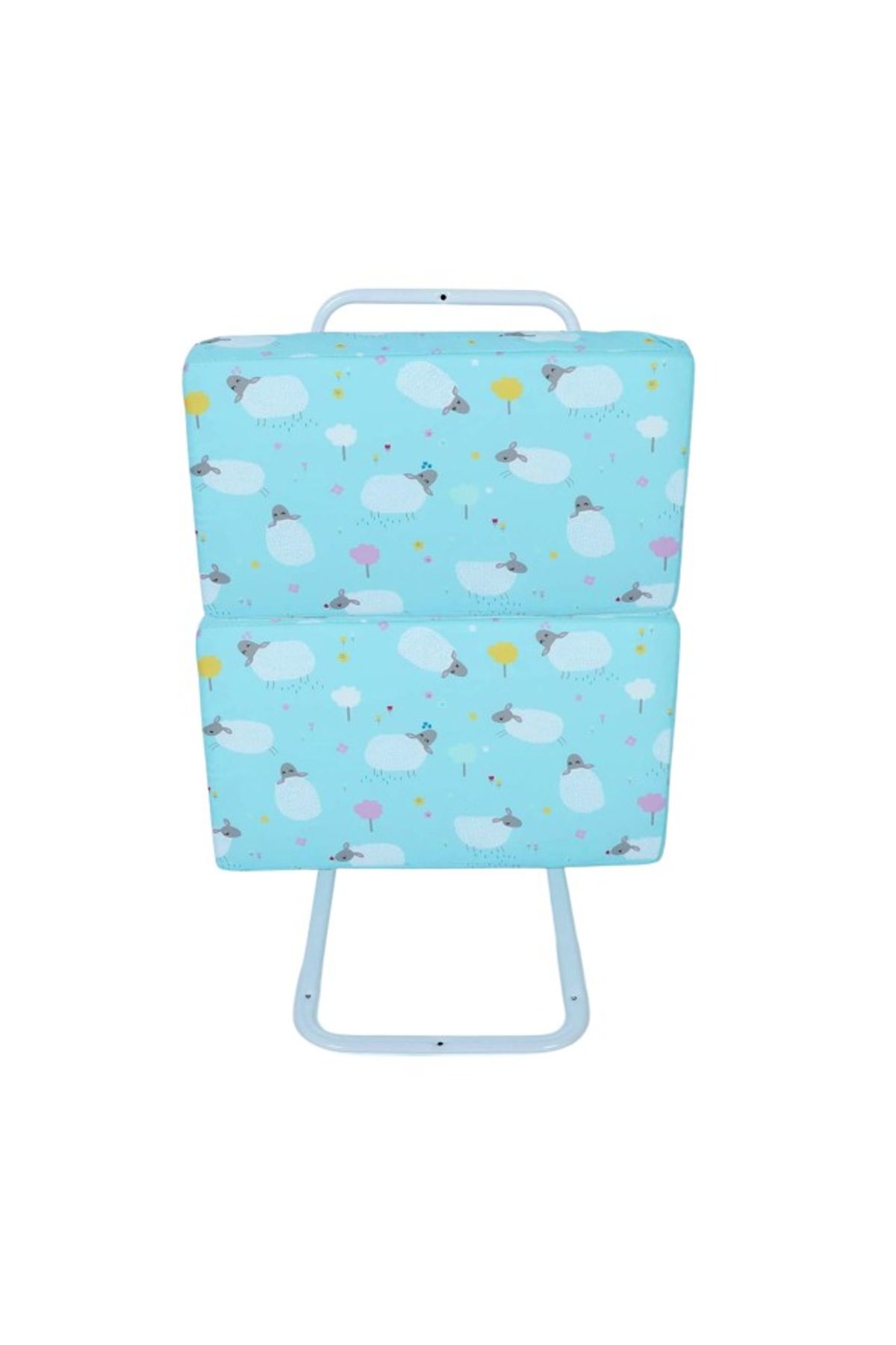 Chock chick Mini-bumper Protectie Pat, 50(l)x56(h) Cm, Turcoaz - One Size