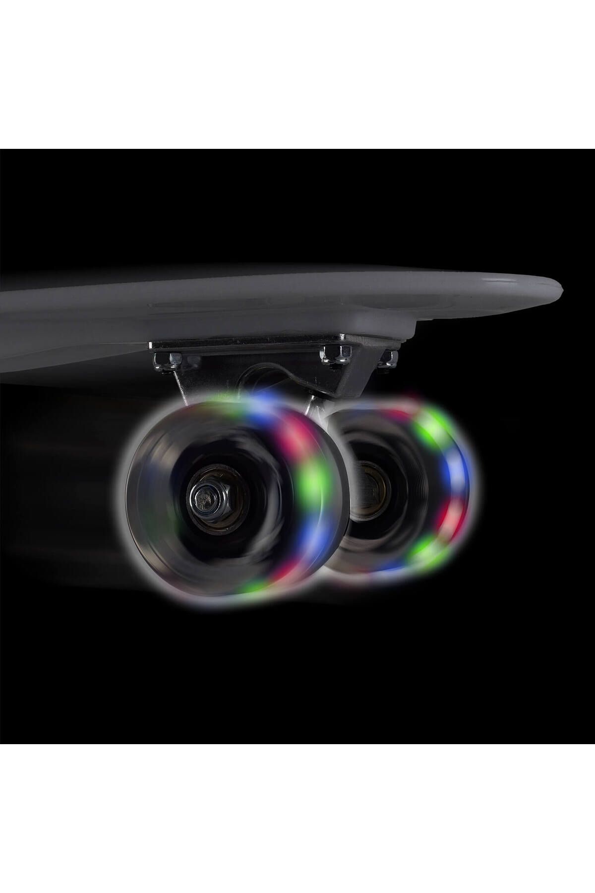 ACTION ONE-Skateboard Just Dare, 55x15cm, cu roti luminoase PU, ABEC-7, cadru aluminiu 7