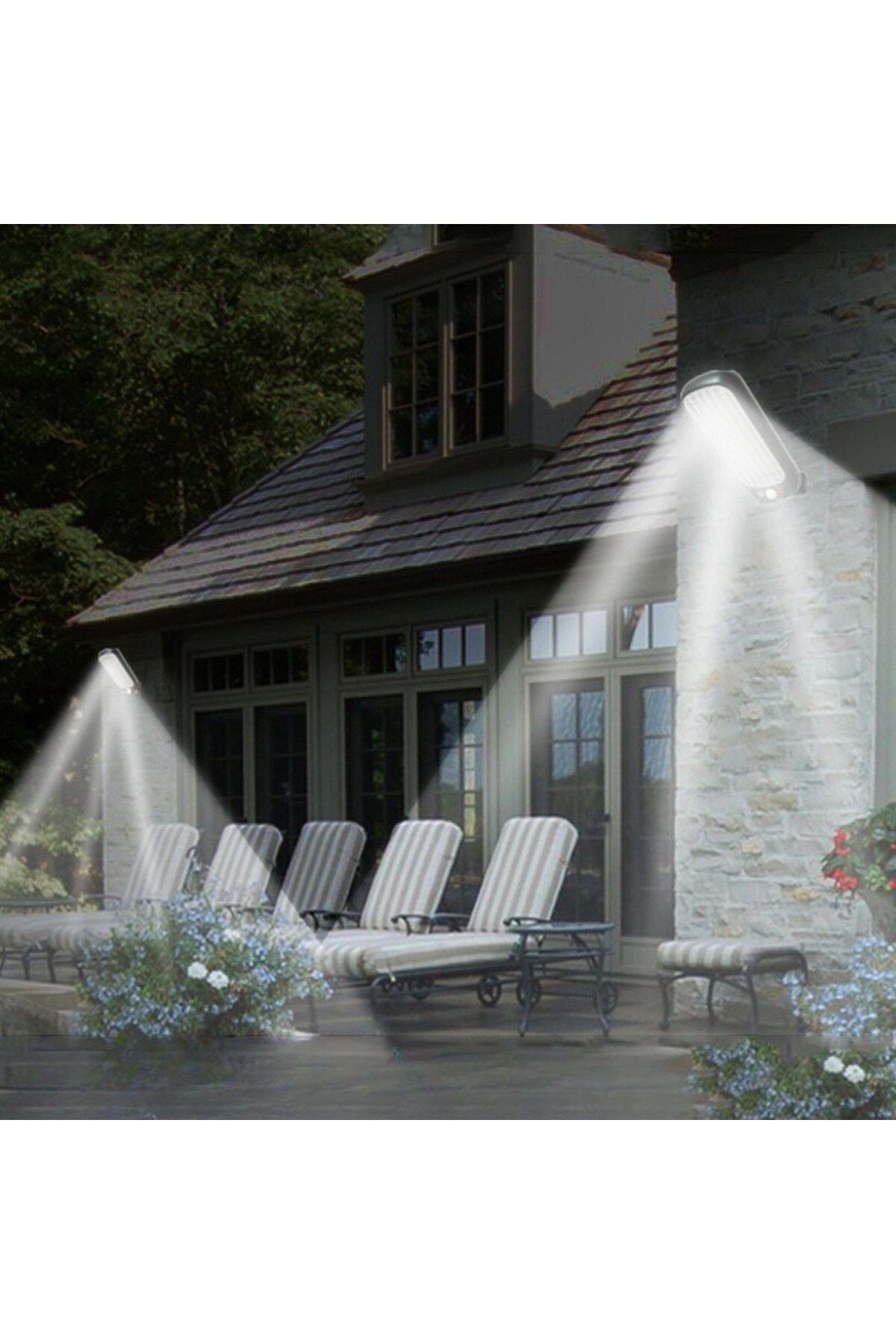 LİNZA solar aydınlatma Sensörlü Güneş Enerjisi İle Şarj Olabilen Duvara Monte Solar Aydınlatma