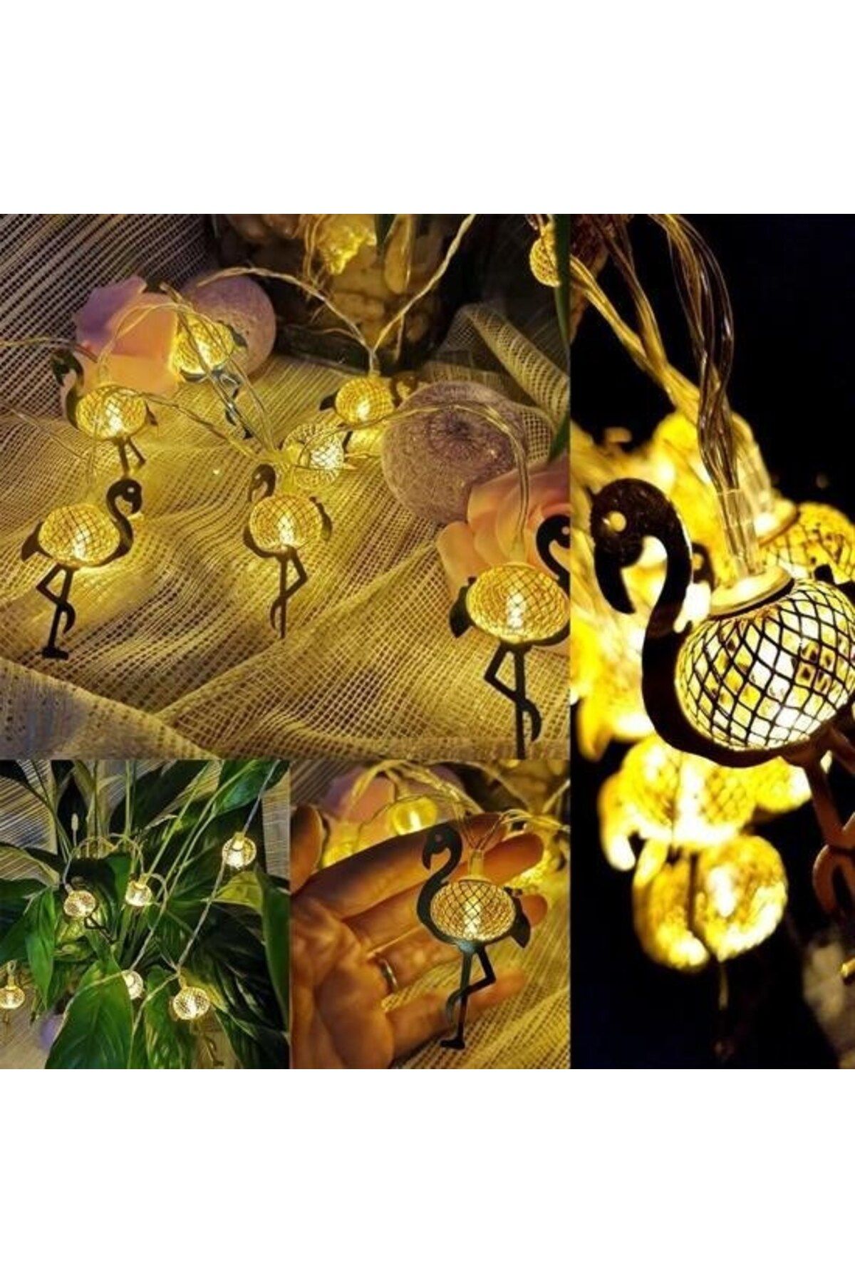 Nexora BUFFER® 2 Metre Pilli İnce Tel Led Işık Zinciri Parti Aydınlatma