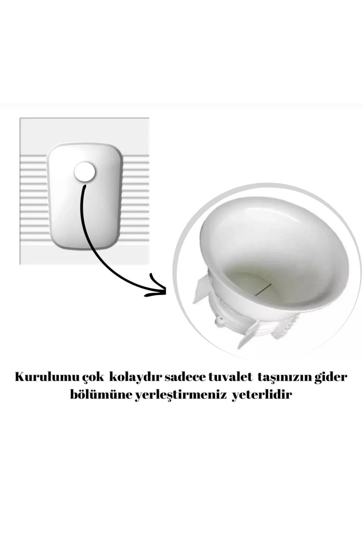 btmhome 1 Adet Wc Kapağı Böcek Fare Koku Giderici Pratik Tuvalet Kapağı