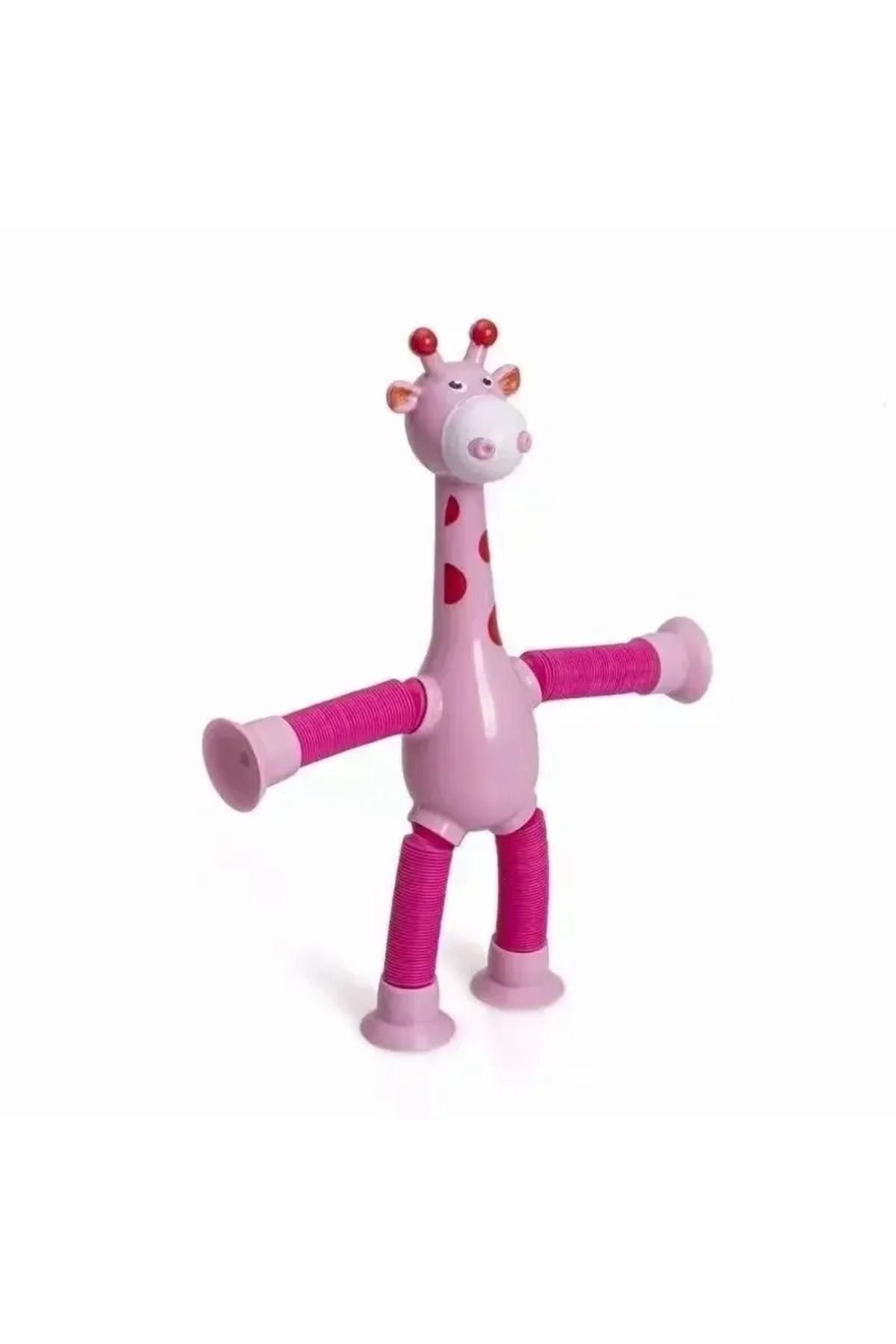 بازیافت بازشونده لوله‌ای آفتاب‌پرست با پایه مکنده برای نوزادان، ۳ تکه – رنگارنگ