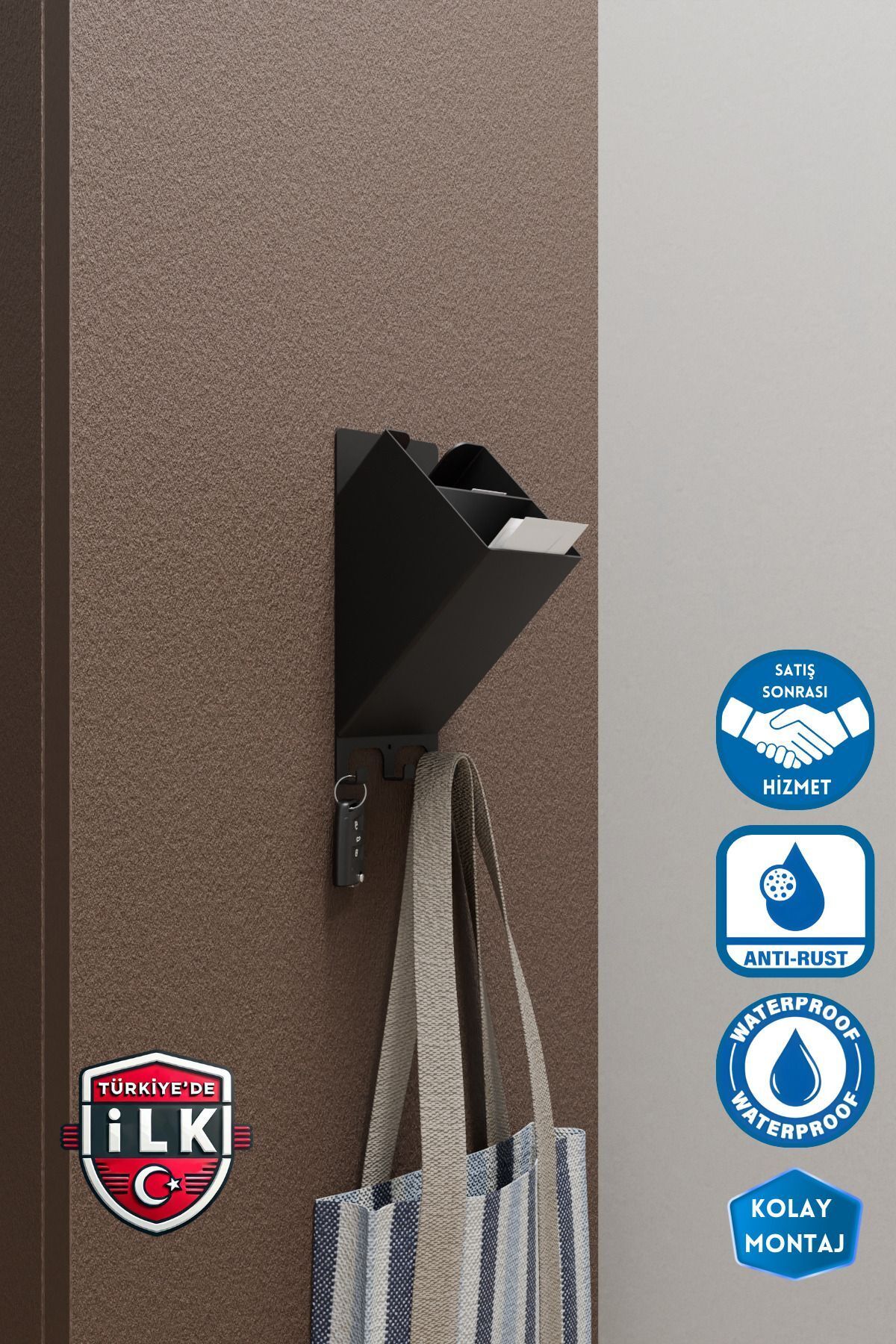 Visby Home DOLAP İÇİ ORGANİZER VESTİYER ÇOK BÖLMELİ DOLAP İÇİ DÜZENLEME KUTUSU VISBY HOME