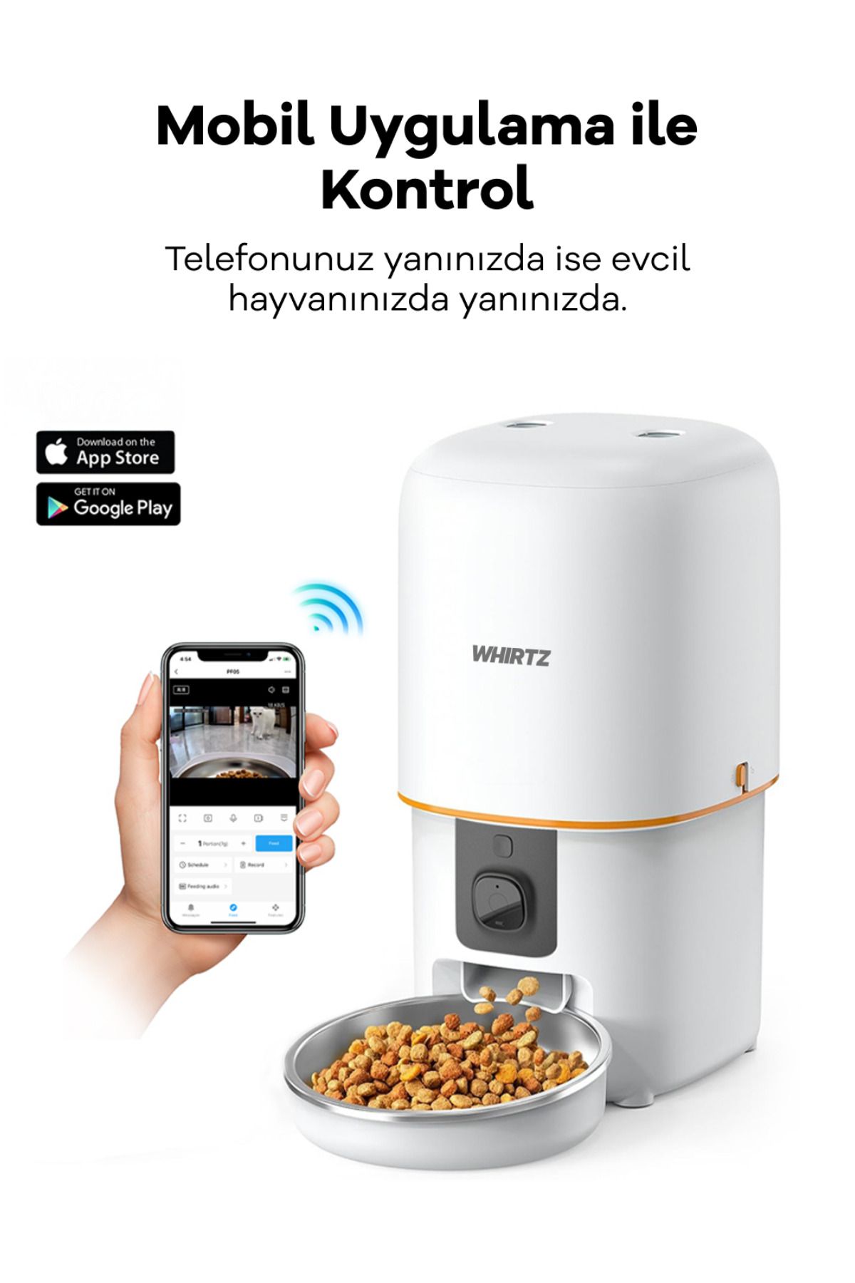 Whirtz-4 Liter Smart Food Container with Camera and Voice Control 3