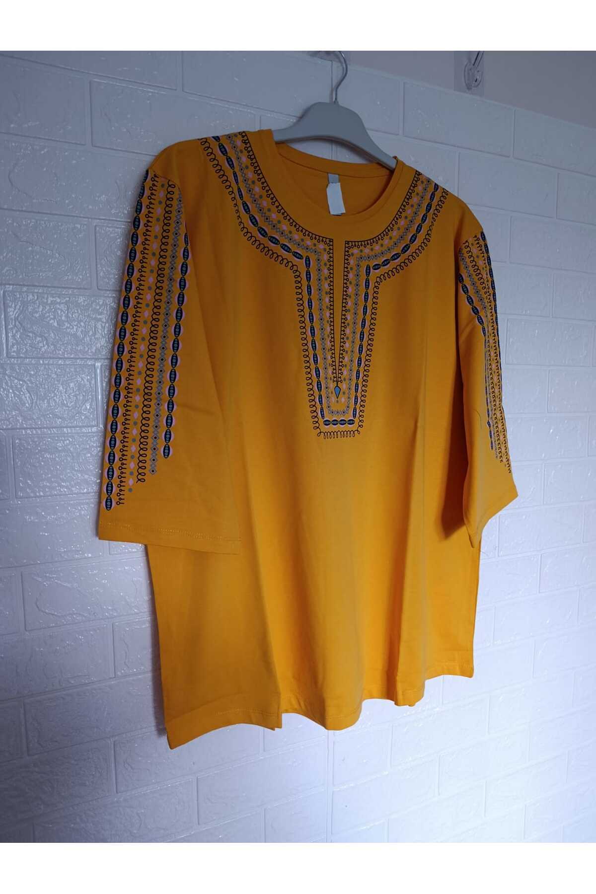 anne moda ankara Descoperire Confortabilă - Vară Plină, Bumbac Pieptănat Integral Femeie - 2XL