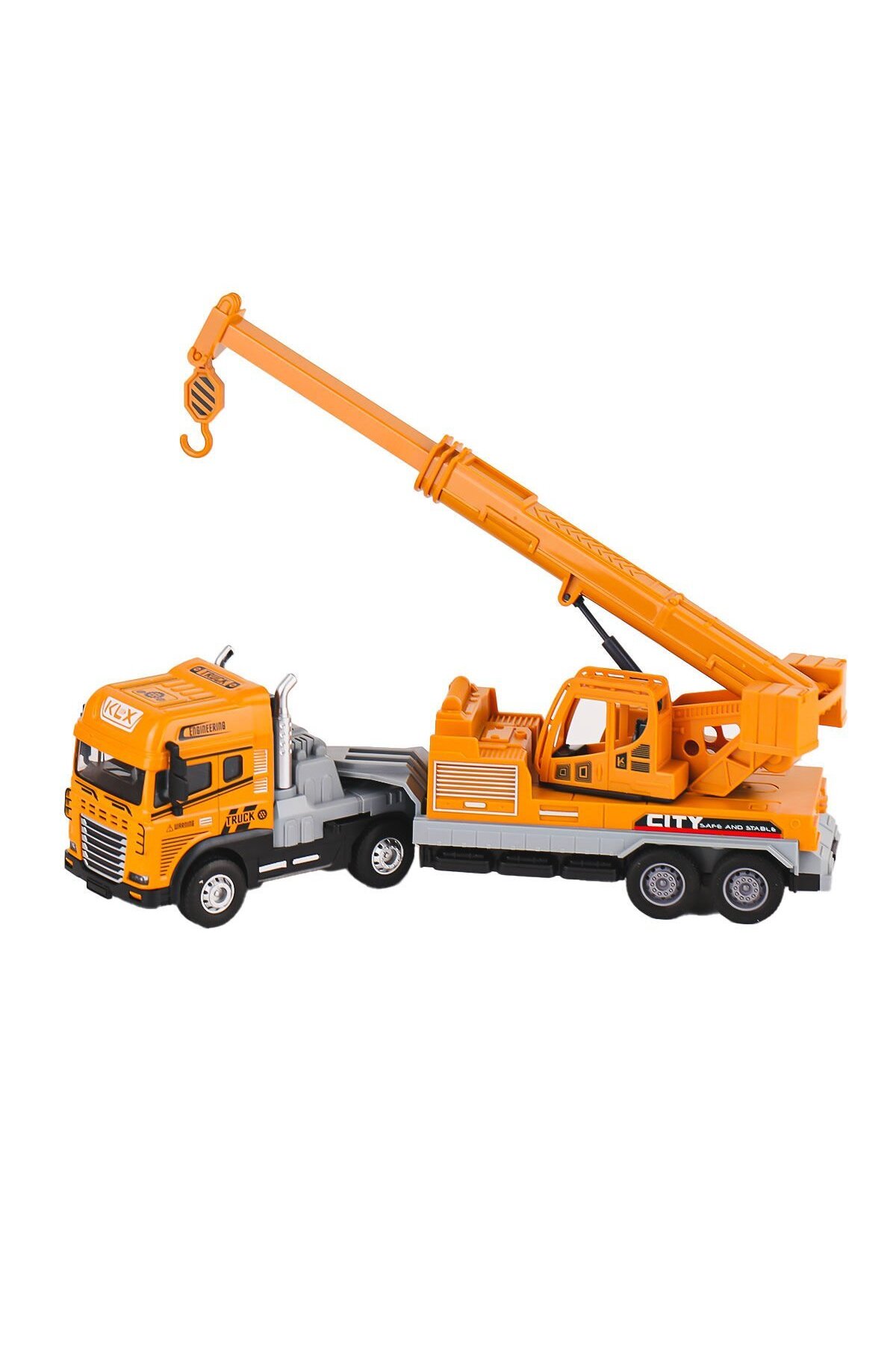 VARDEM OYUNCAK KLX800-245 Işıklı Müzikli Vinç Tır 1:24 -Vardem