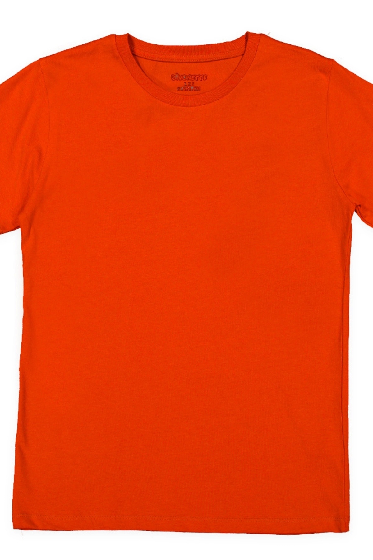 Divonette-Girl Boy 6'Lı Set Plain Short Sleeve T-Shirt - Children's Clothing 4