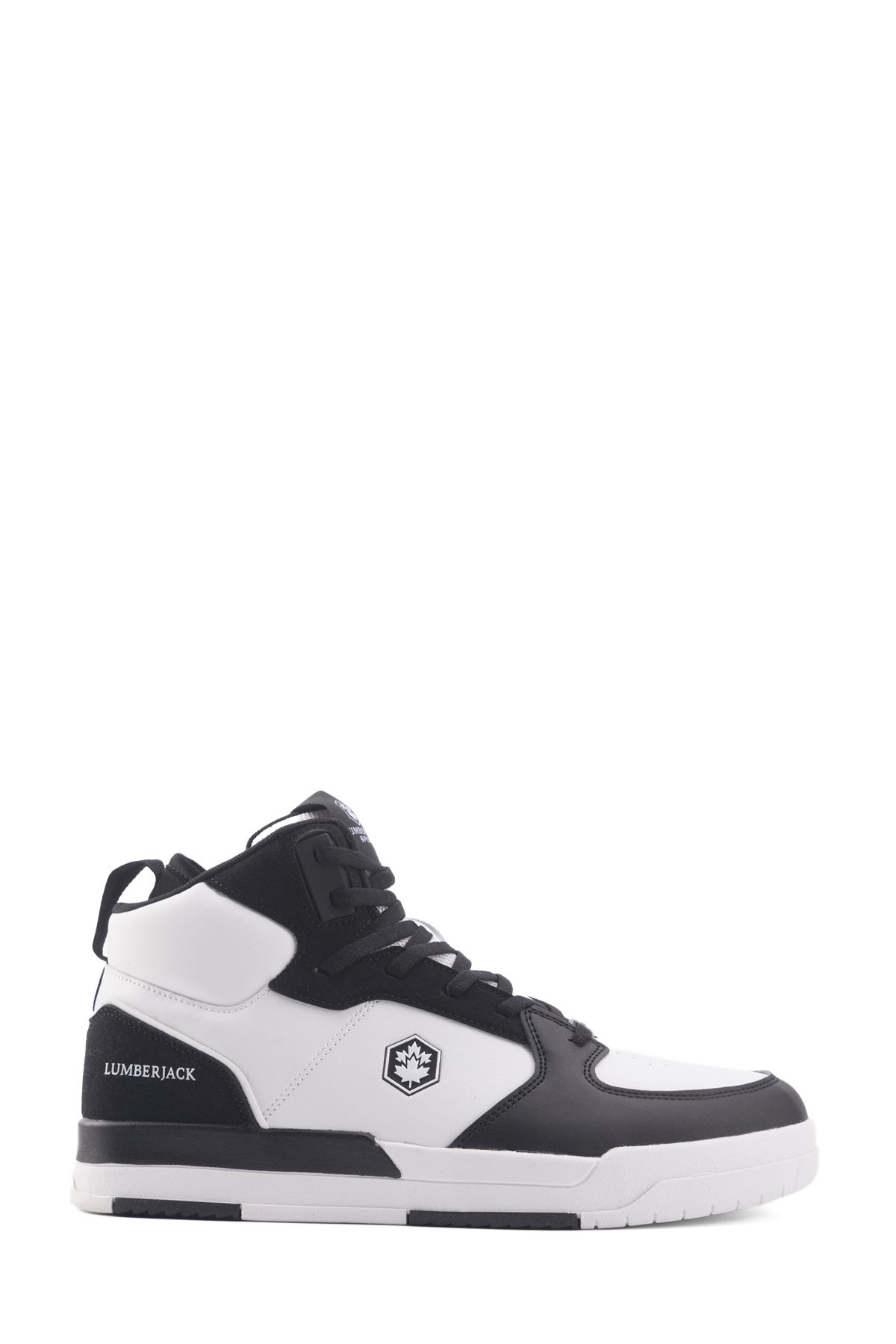 lumberjack Bean Hi 4fx Białe Męskie Wysokie Trampki Mężczyzna - 42