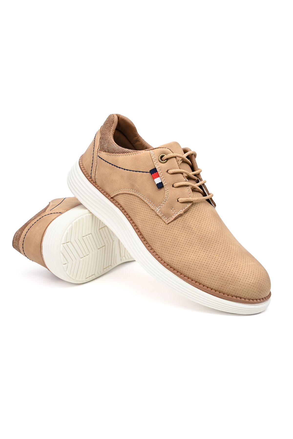 Tmall-Men's Casual Shoes, Denim Material, 1299, Khaki 5