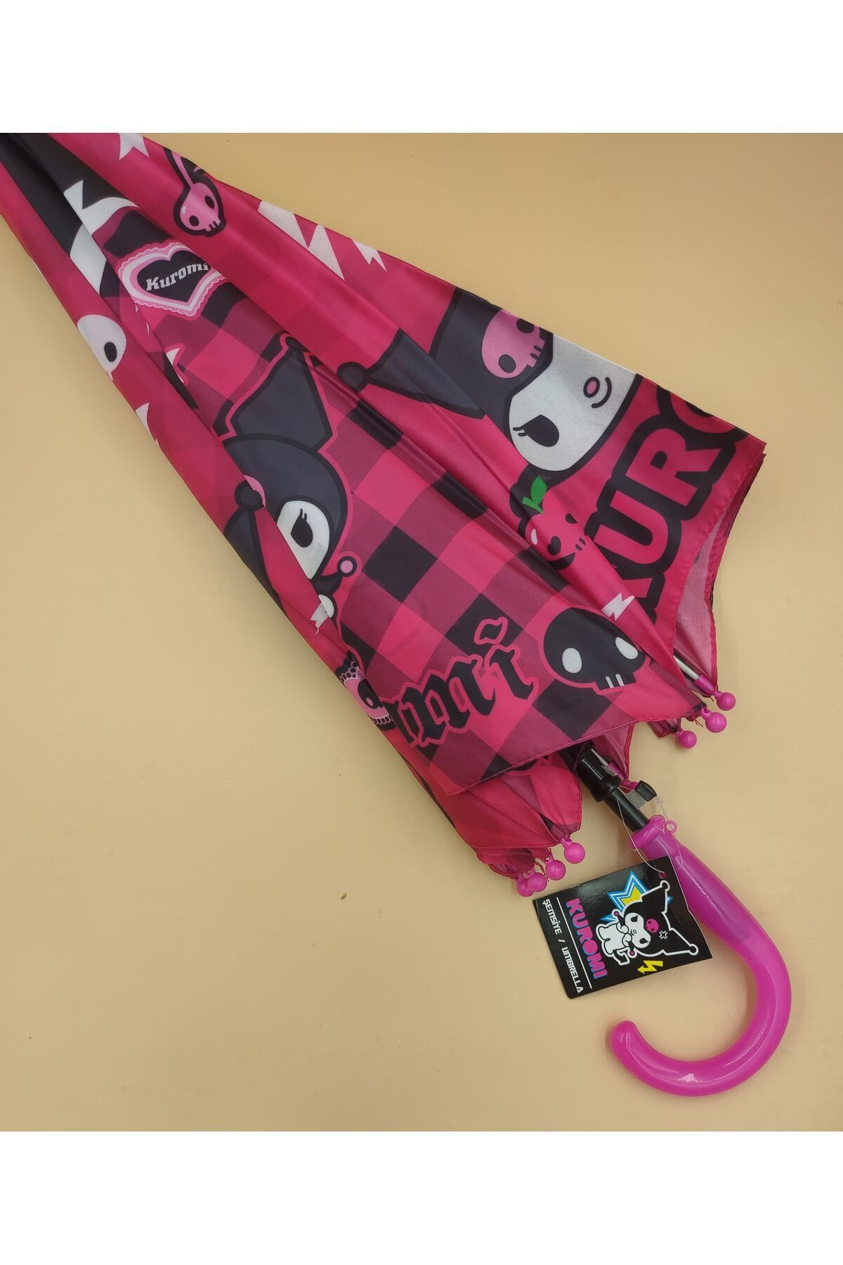 SANRIO-Kuromi Original Licensed Pvc Coated Children's Umbrella 2