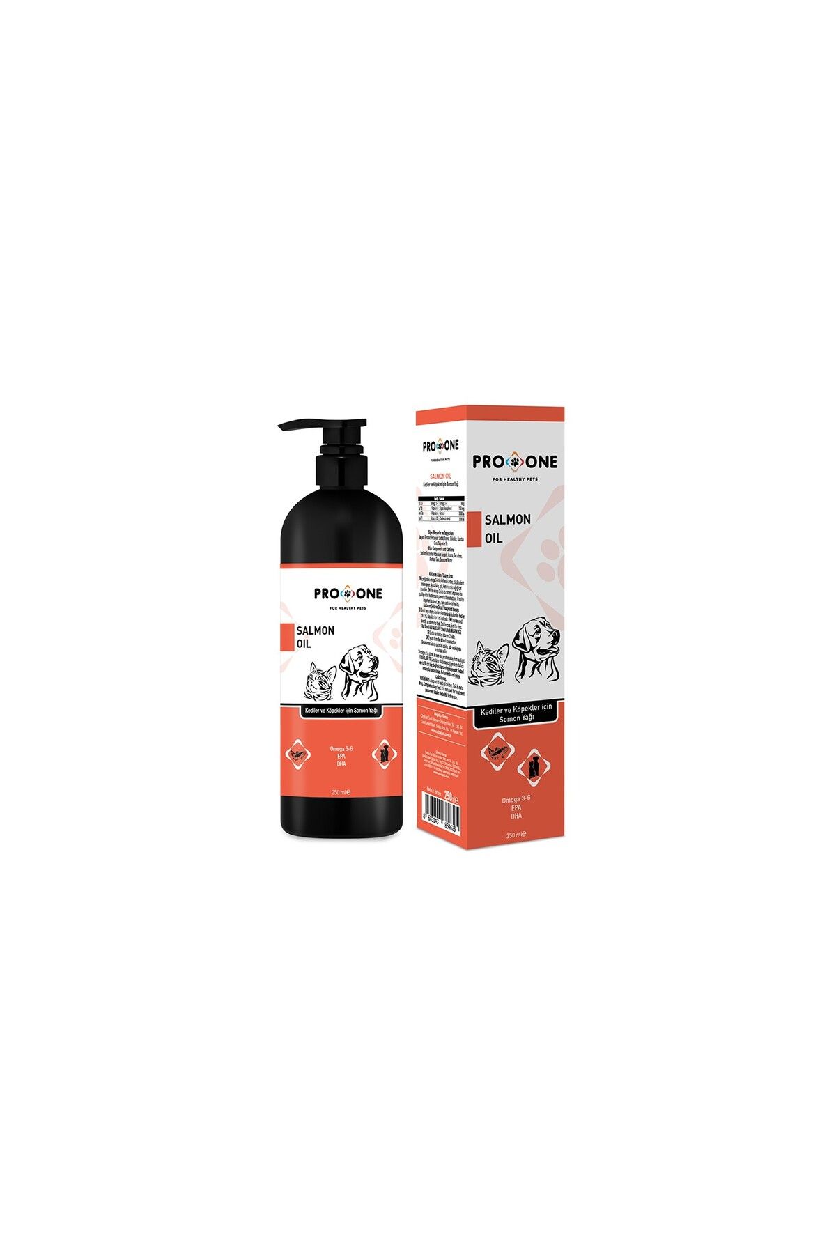 proonee Proone Kedi ve Köpekler İçin Somon Yağı 250 Ml