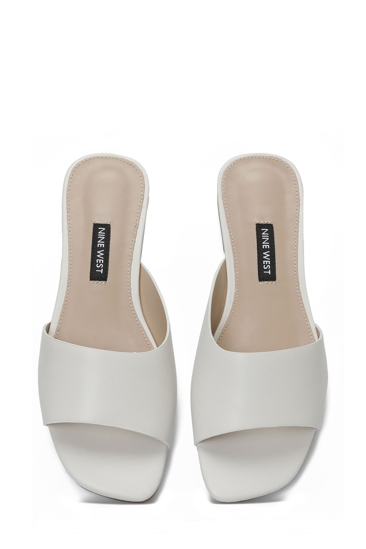 Nine West-Matı 4fx Creme Flache Hausschuhe für Frauen 4