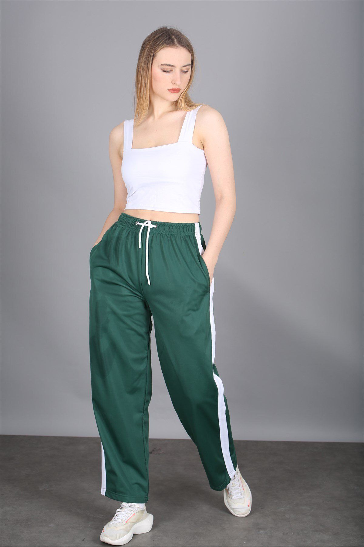 Madmext-Teplákové soupravy Mad Girls Green Volný střih Mg1294 2