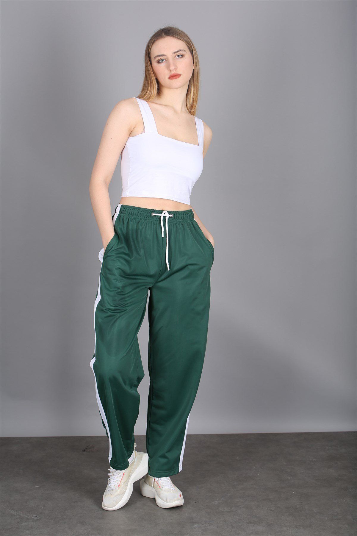 Madmext-Teplákové soupravy Mad Girls Green Volný střih Mg1294 4