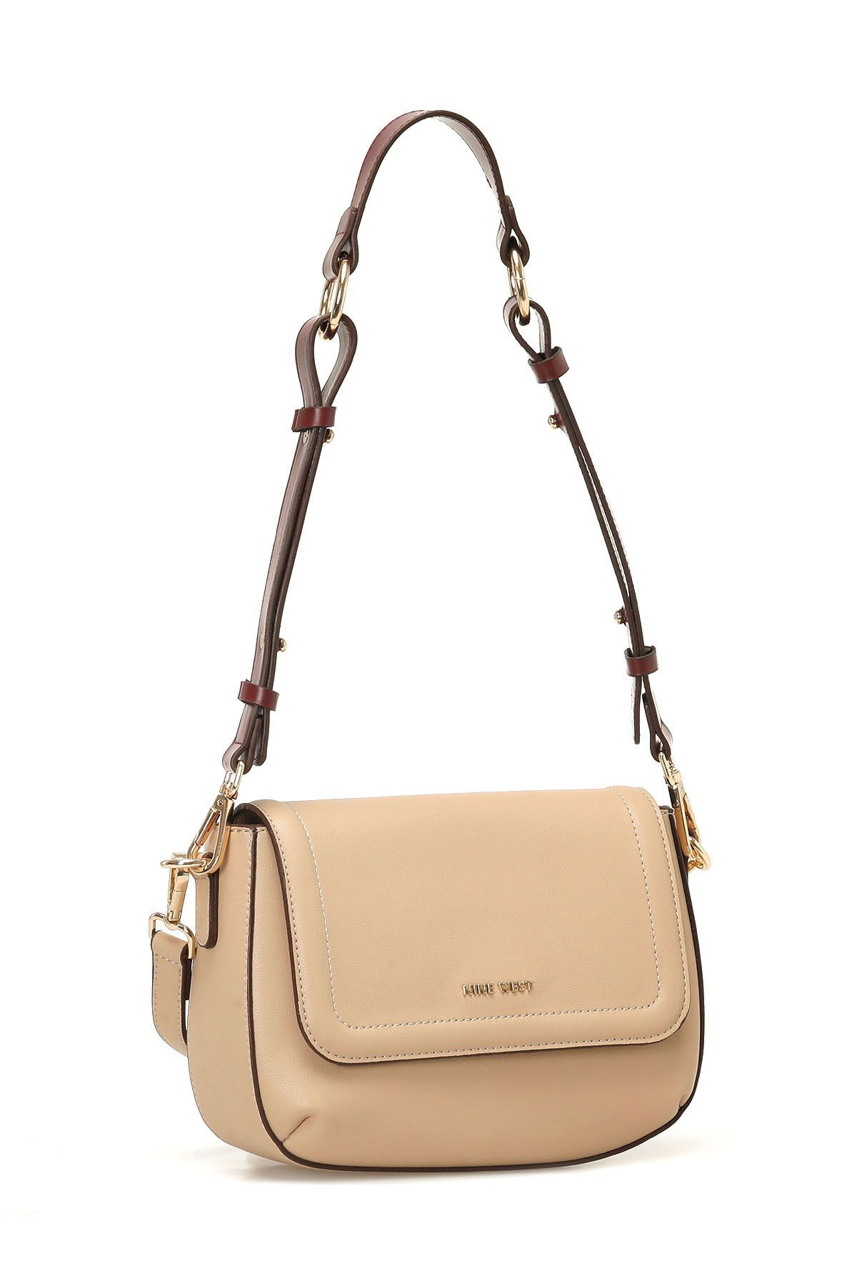 Nine West-MAGRETA 4PR - حقيبة كتف نسائية كريمية 2