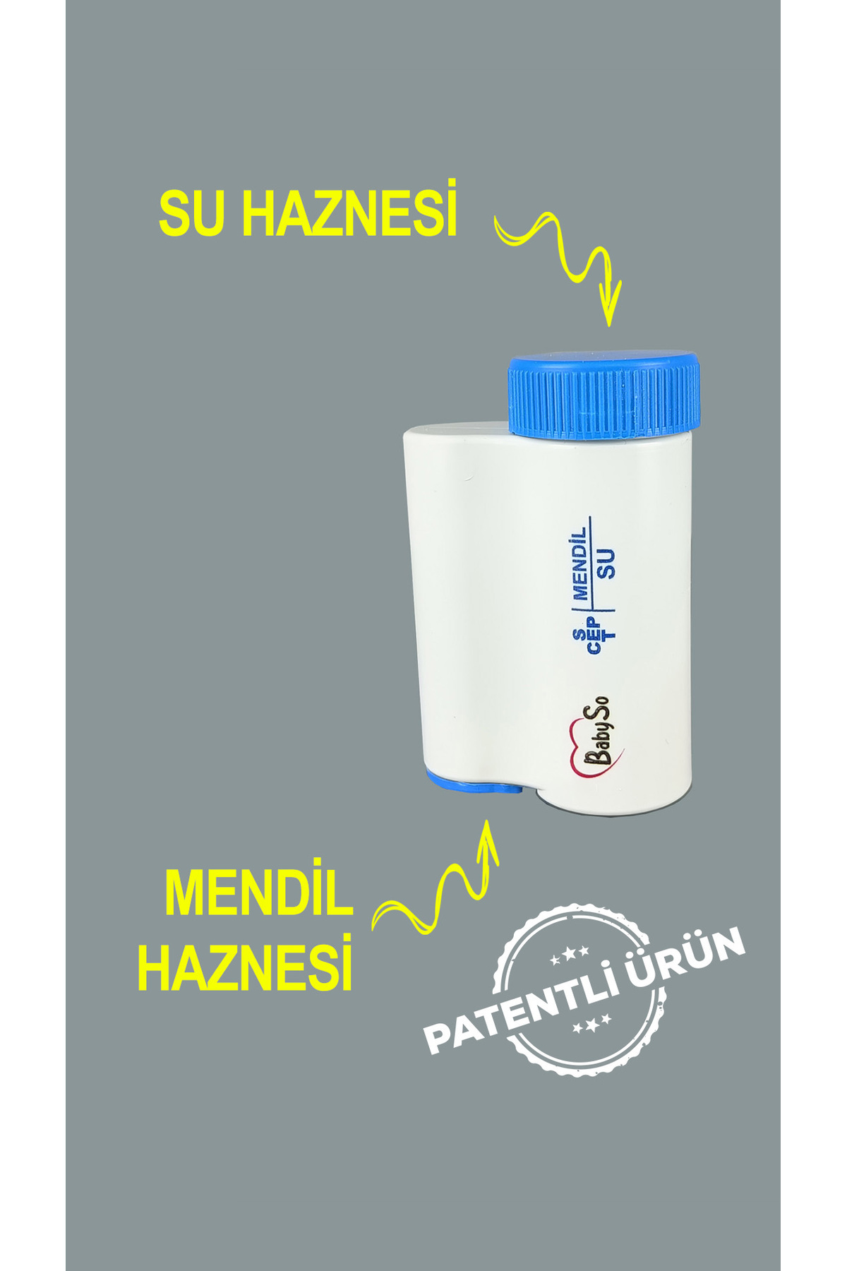 BABYSO Sıkıştırılmış Bebek Mendili Seyahat Seti 6 Mendil Kapasiteli fotoğrafı 2 (önizleme)