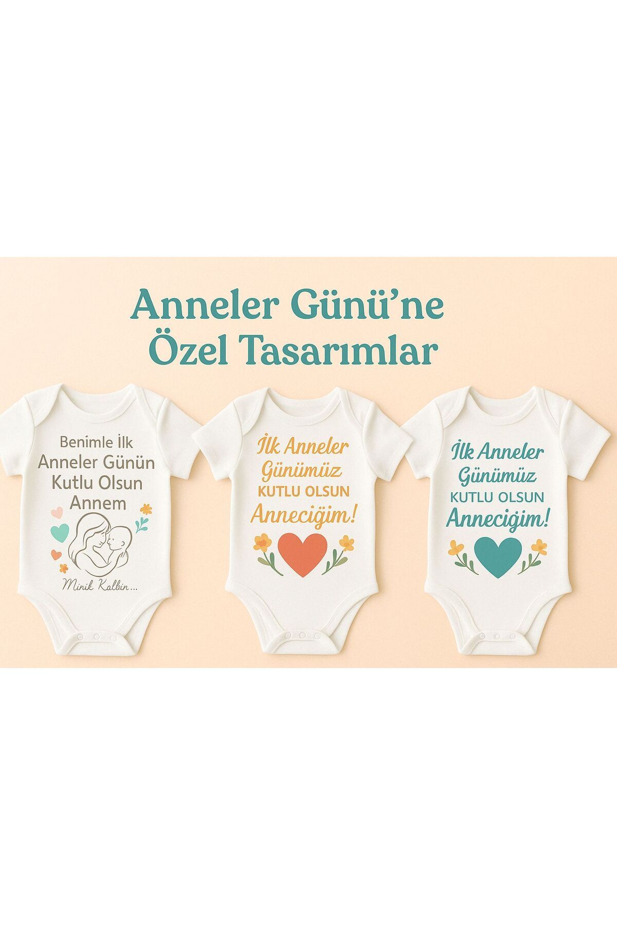 Outdoor One Organik %100 Pamuk Bebek Body Badi Zıbın ZBN530