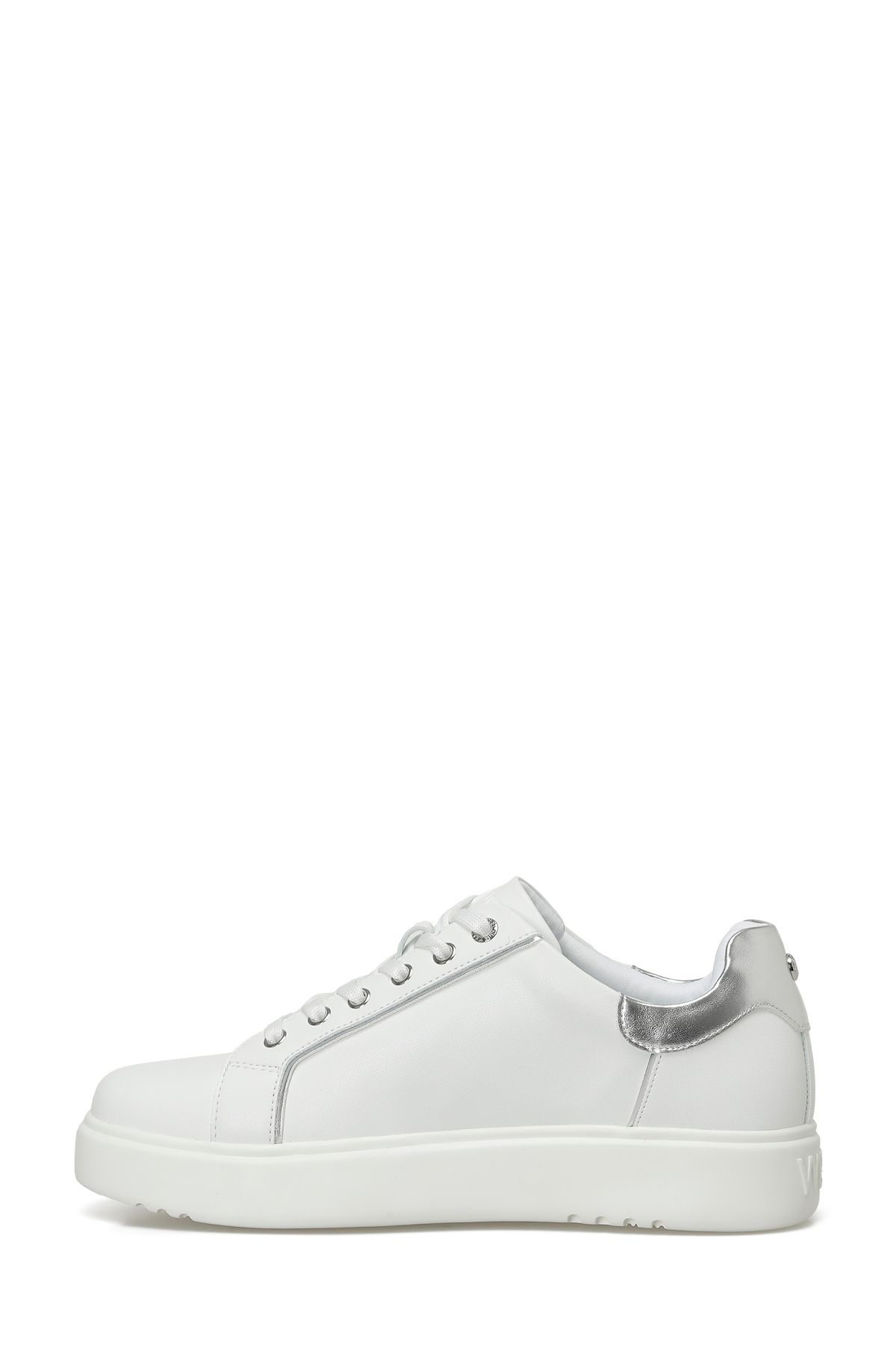 اسنیکر سفید زنانه کفش ورزشی پوست 4FX Nine West