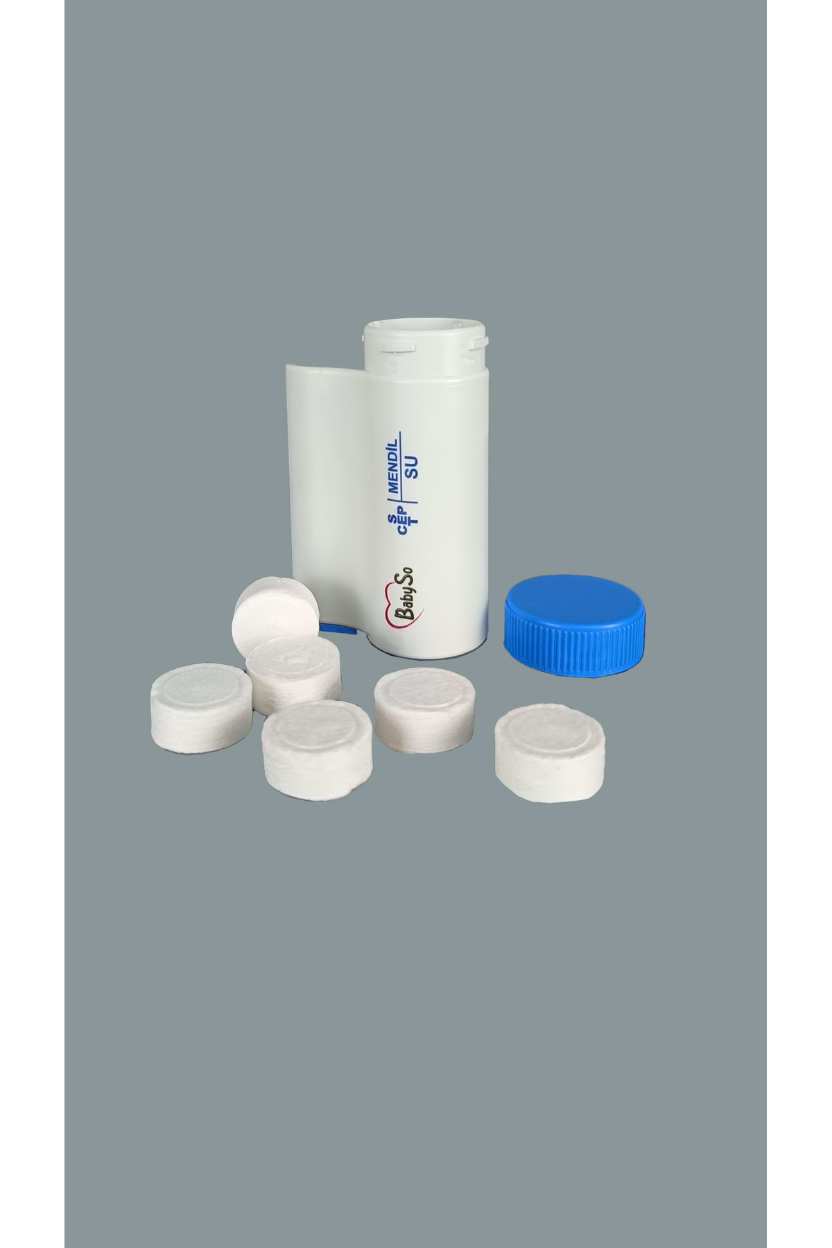 BABYSO Sıkıştırılmış Bebek Mendili Seyahat Seti 6 Mendil Kapasiteli fotoğrafı 5 (önizleme)