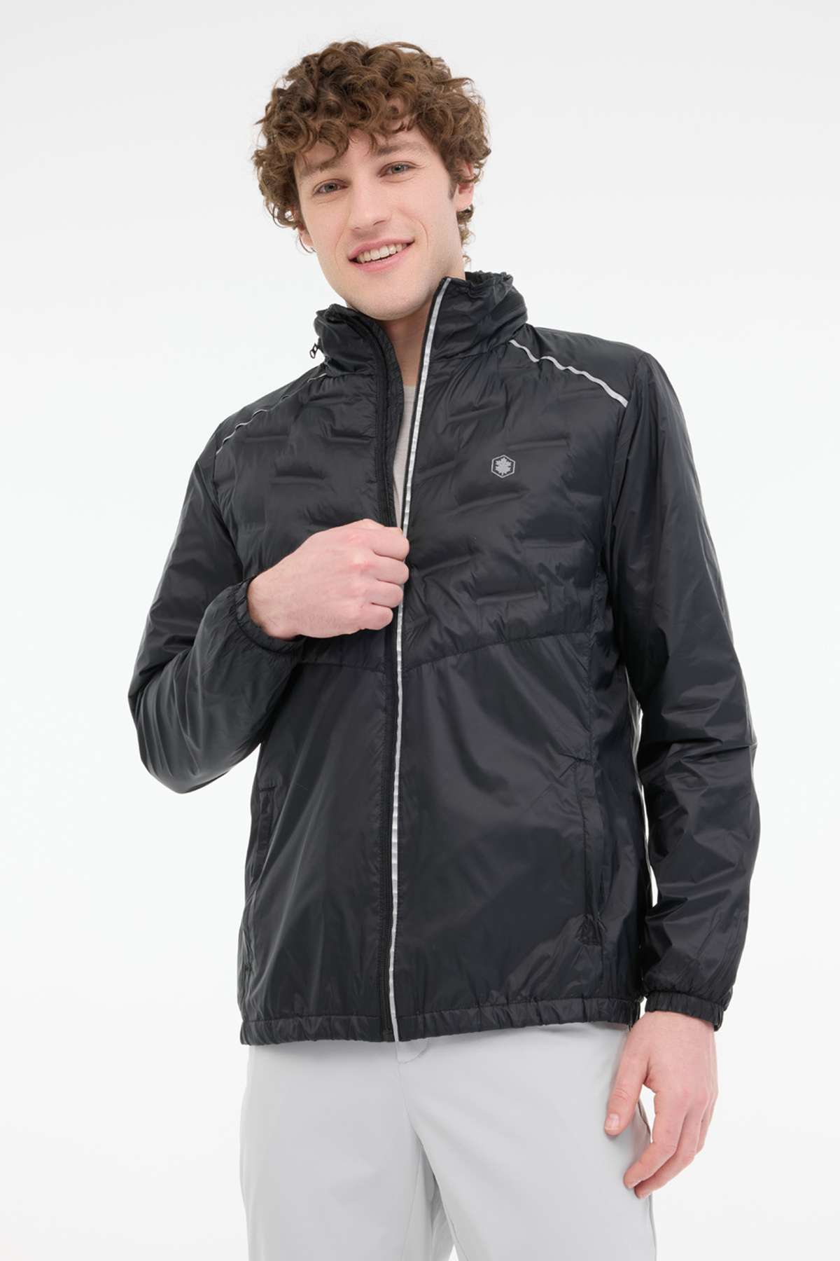 Lumberjack ML JIM 8PRF1-01 5FX Beyaz Erkek Yağmurluk - Fiyatı