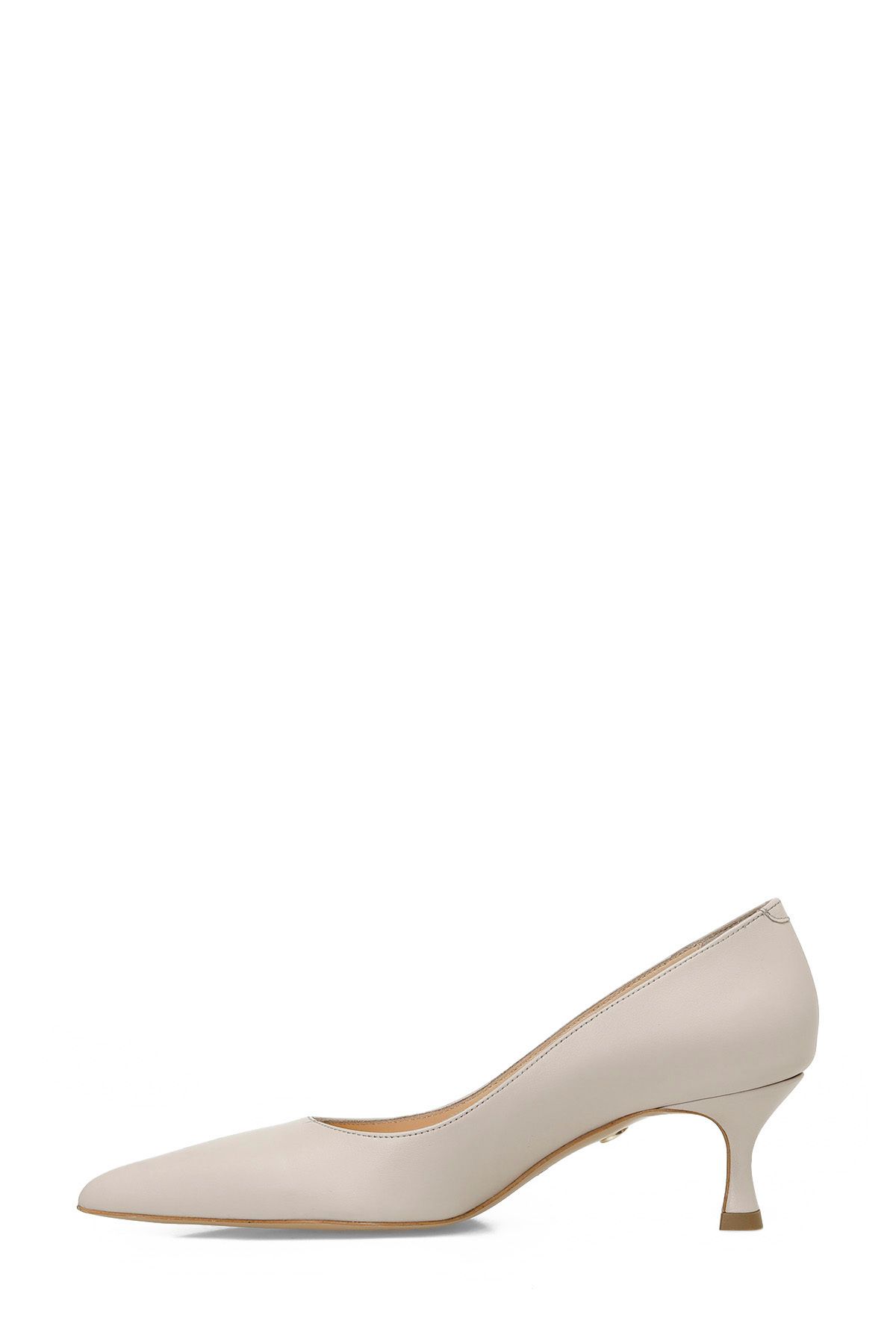 کفش پاشنه کلاسیک سفید زنانه 5FX های HEEP Nine West