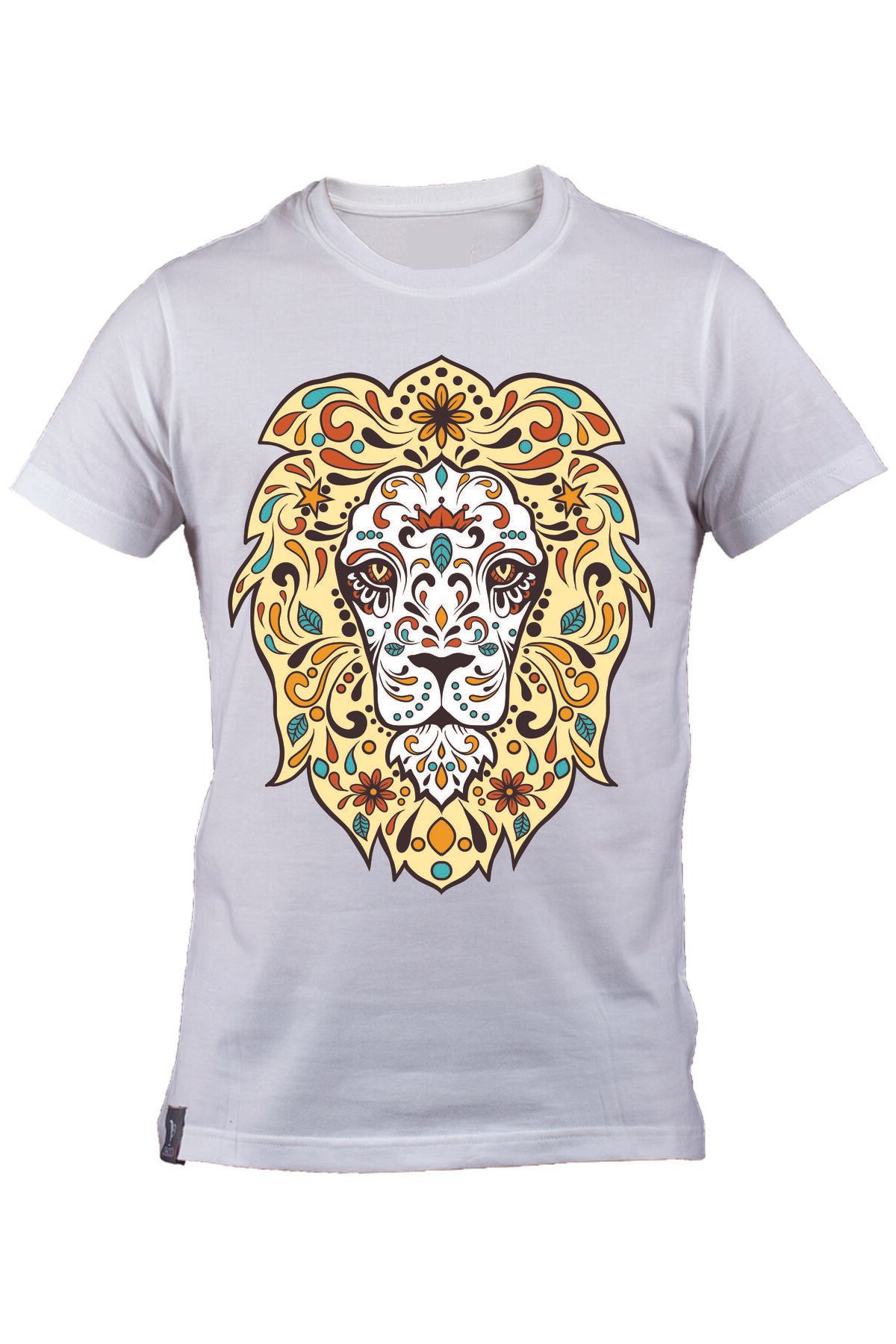 Matbaagram Kişiye özel baskılı t shirt arslan baskılı
