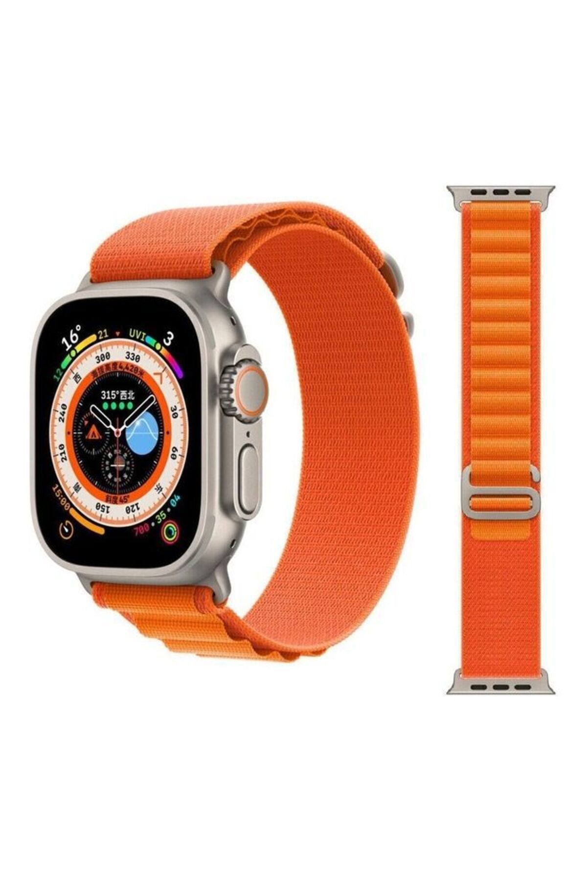 SP-Smart Watch 7+1 Ultra with Finger Sensor for Call Answering and Message Notifications 3