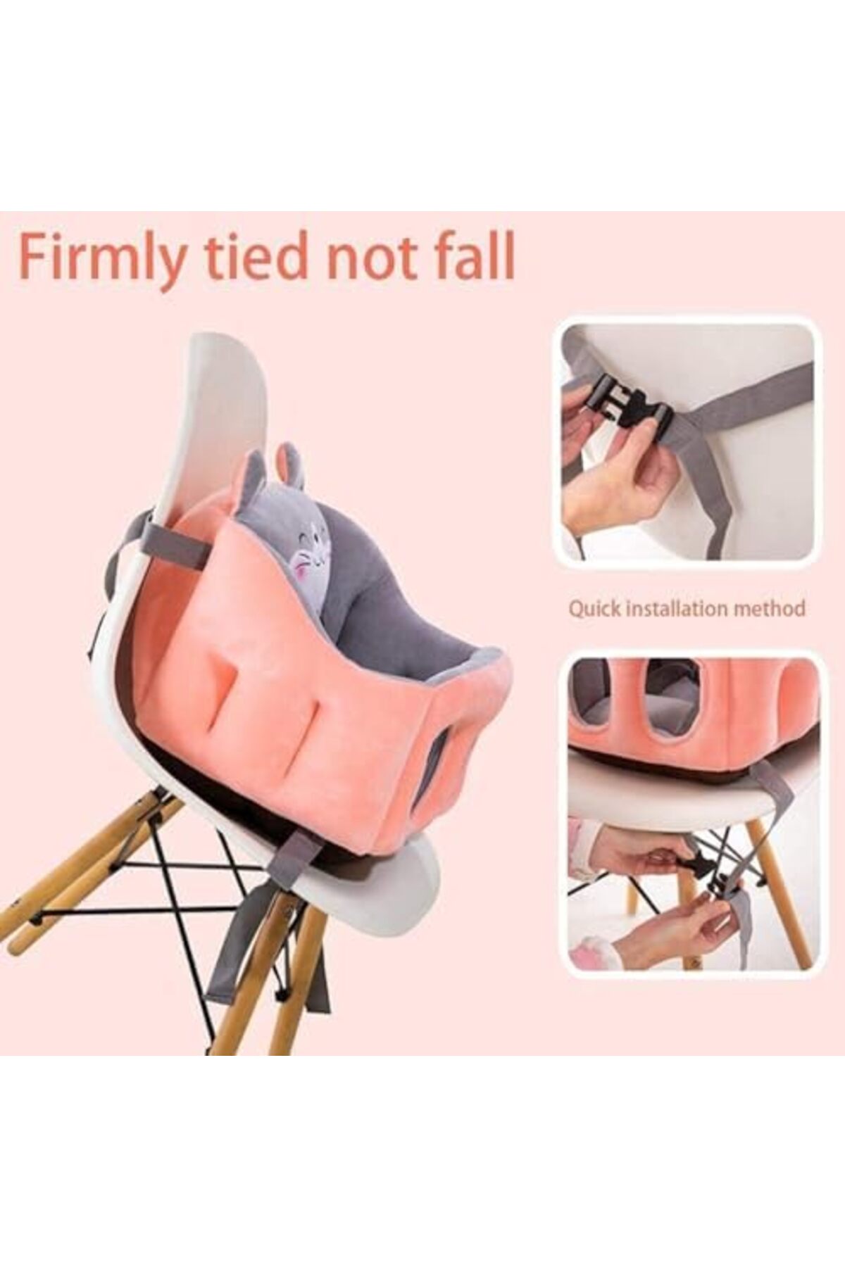 كرسي دعم أريكة للأطفال مصنوع من المخمل الناعم على شكل حيوانات كرتونية من BUNCA (أزرق ووردي)