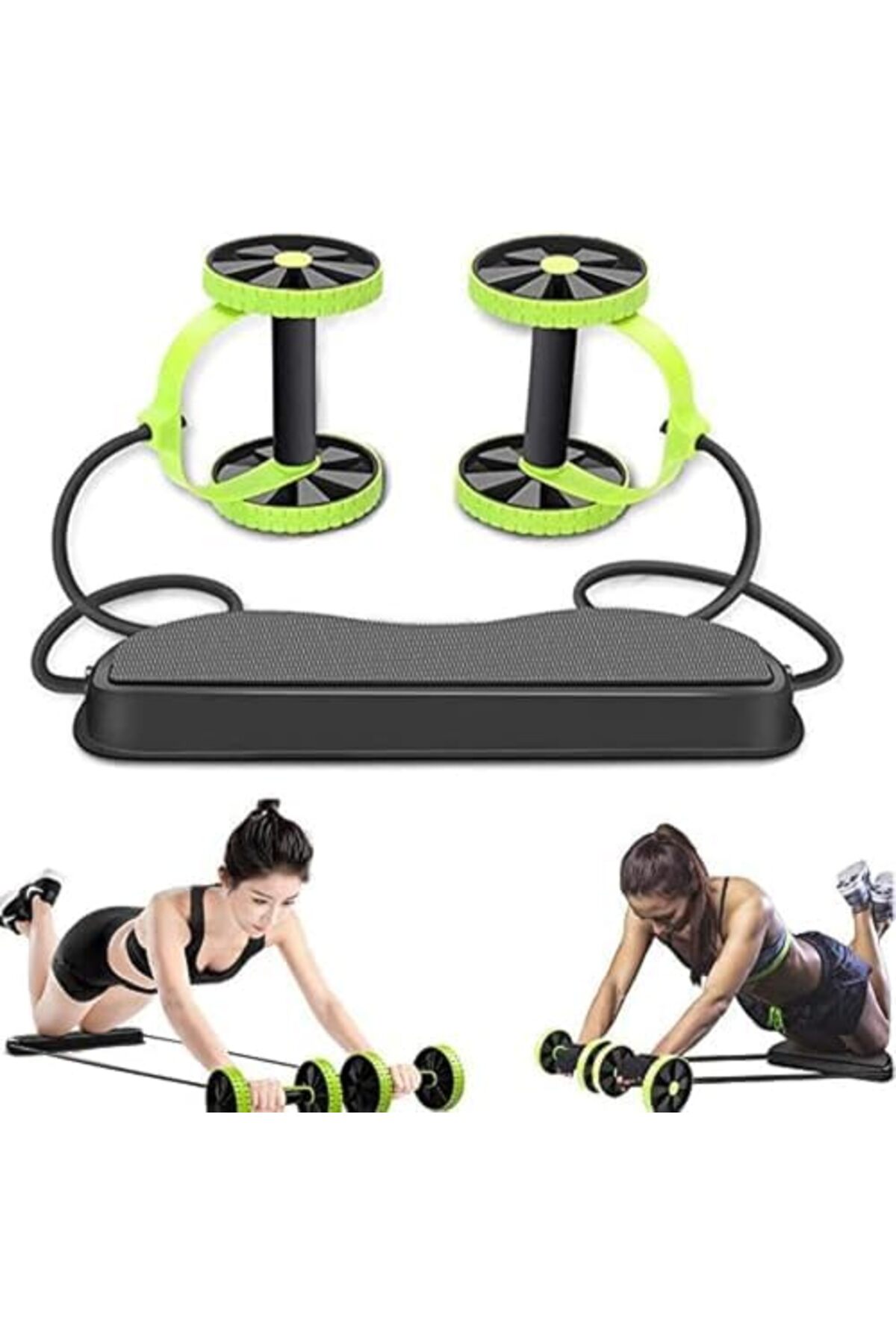 جهاز تدريب عضلات البطن متعدد الوظائف - أخضر