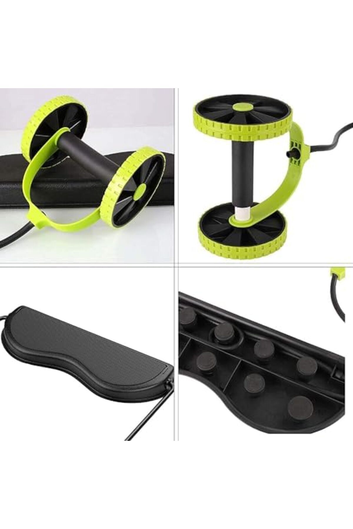 جهاز تدريب عضلات البطن متعدد الوظائف - أخضر