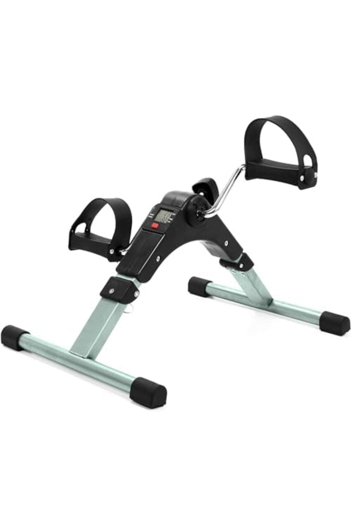 جهاز تمارين منزلي محمول قابل للطي مزود بدواسات وشاشة LCD