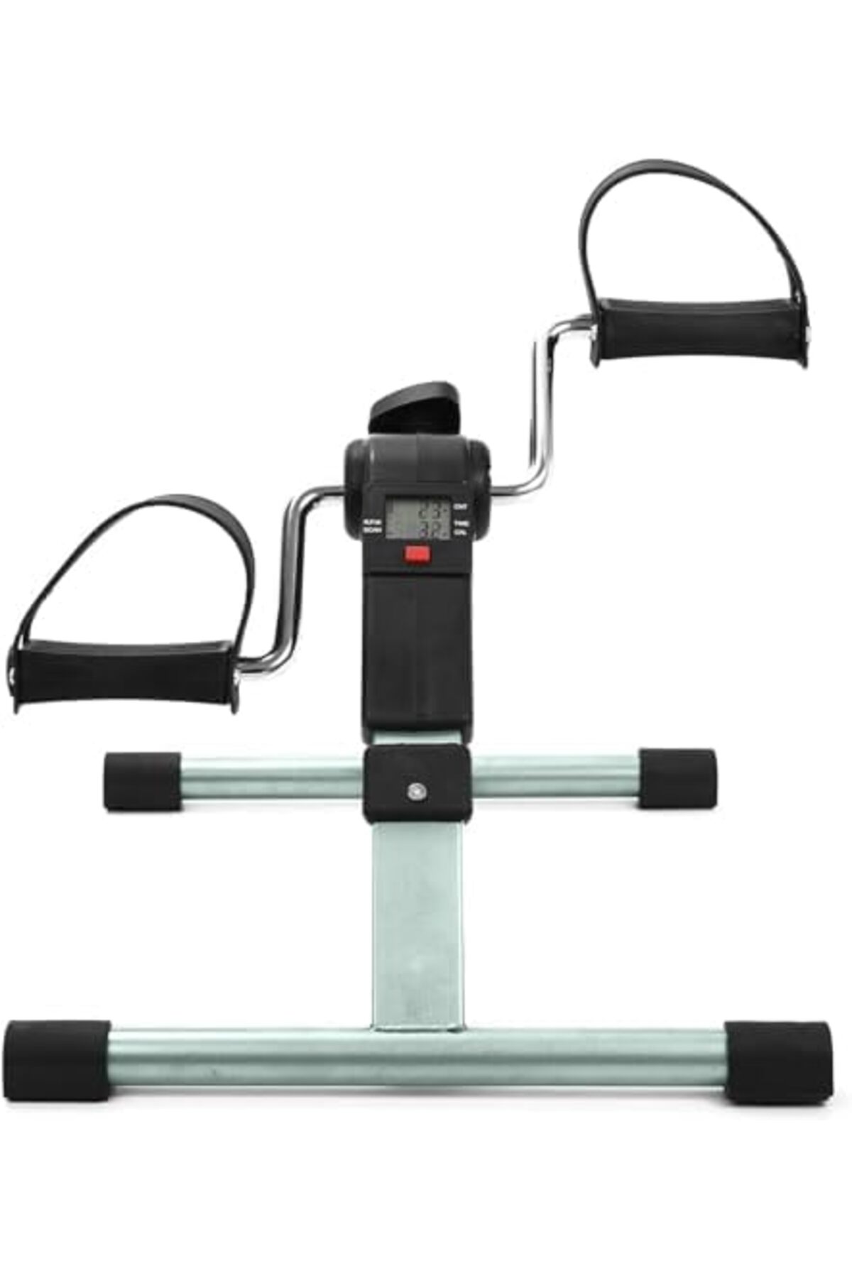 جهاز تمارين منزلي محمول قابل للطي مزود بدواسات وشاشة LCD