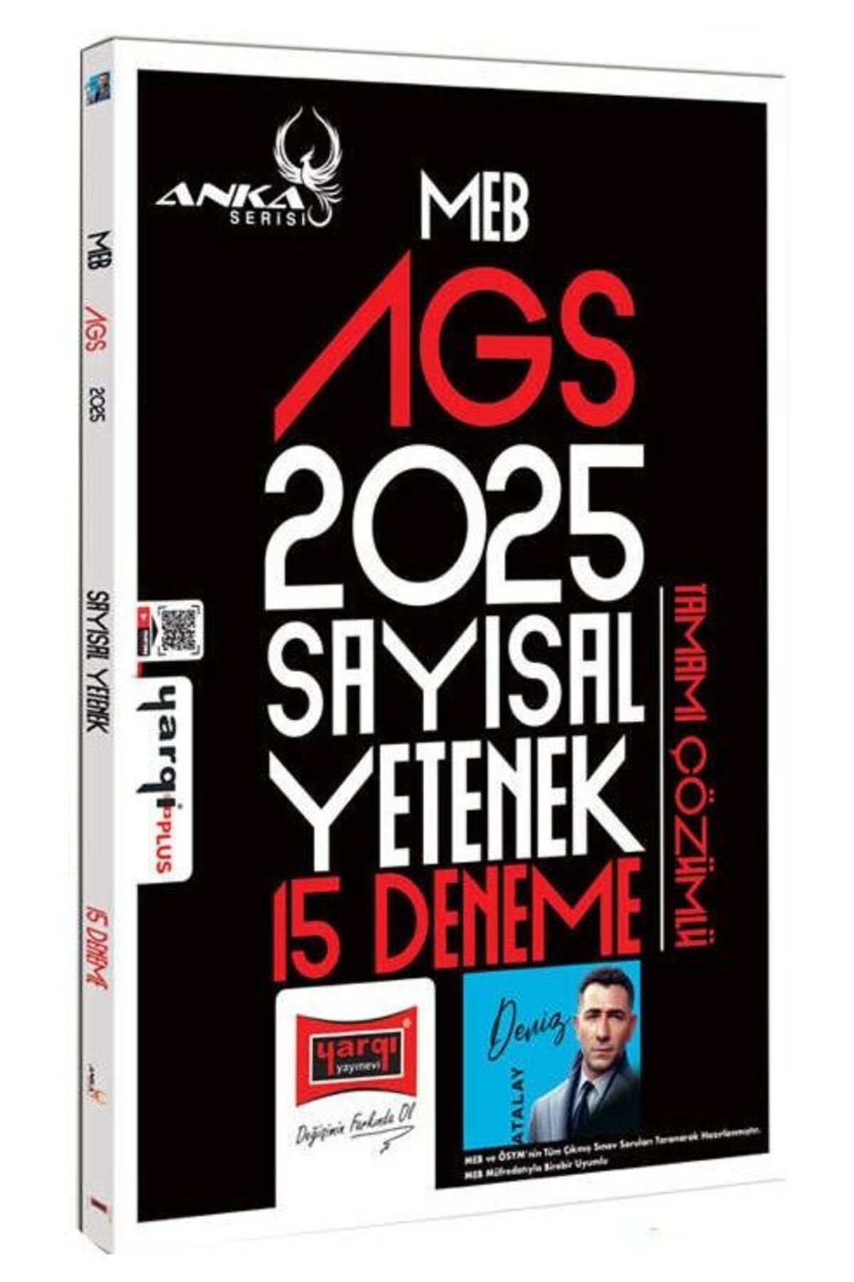 Yargı Yayınları Yargı 2025 MEB-AGS Sayısal Yetenek 15 Deneme Çözümlü Anka Serisi - Deniz Atalay Yargı Yayınları